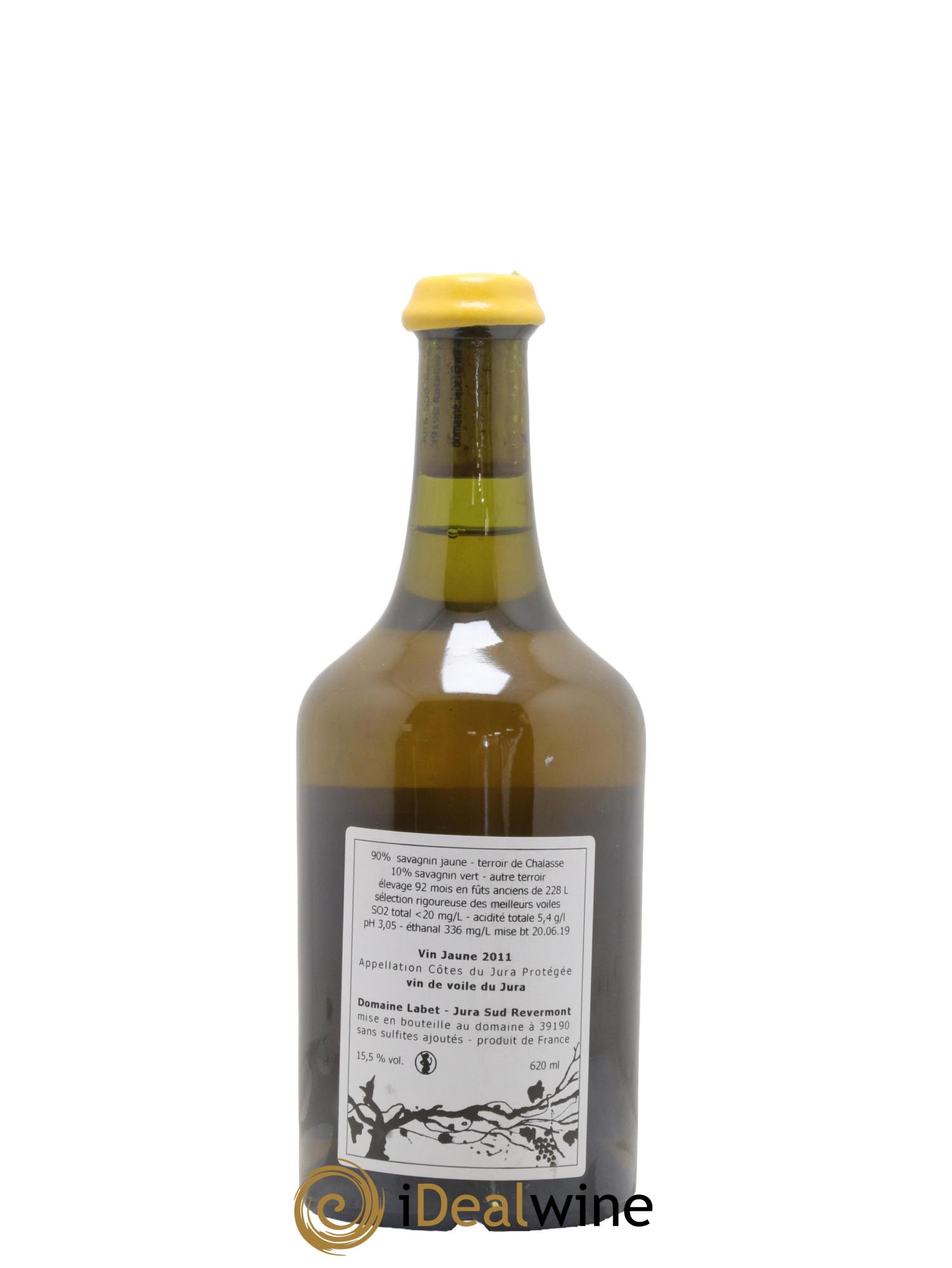 Côtes du Jura Vin Jaune Romain - Julien  - Charline Labet 2011 - Lotto di 1 clavelin - 1