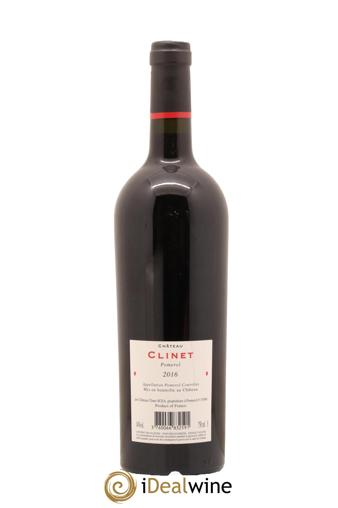 Château Clinet 2016 - Posten von 1 Flasche - 1