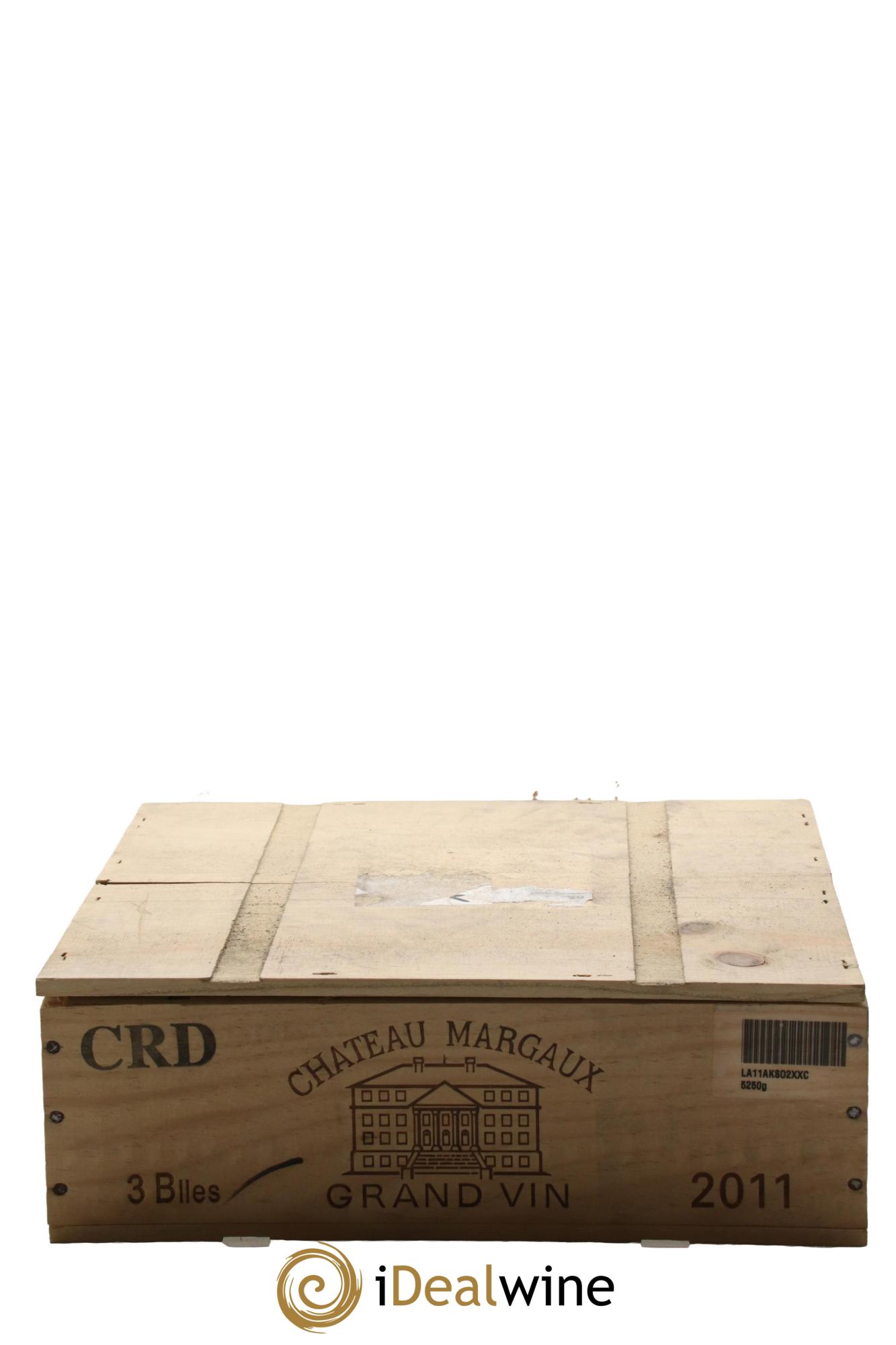 Château Margaux 1er Grand Cru Classé 2011 - Lot de 3 bouteilles - 3