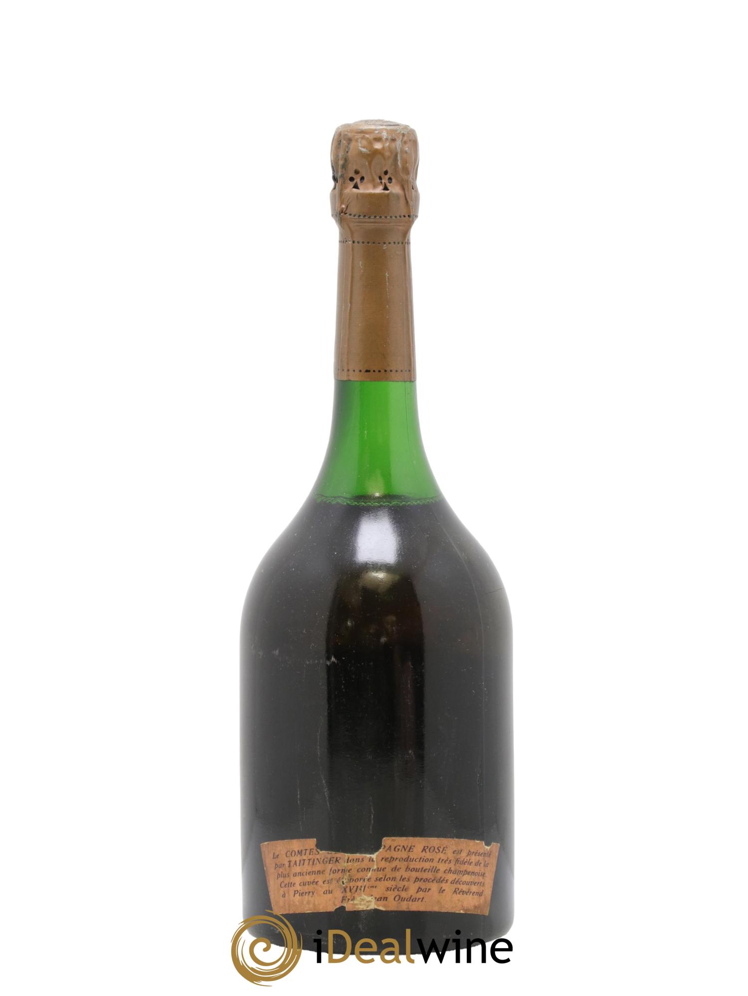 Comtes de Champagne Rosé Grand Cru Brut Taittinger 1966 - Lotto di 1 bottiglia - 1