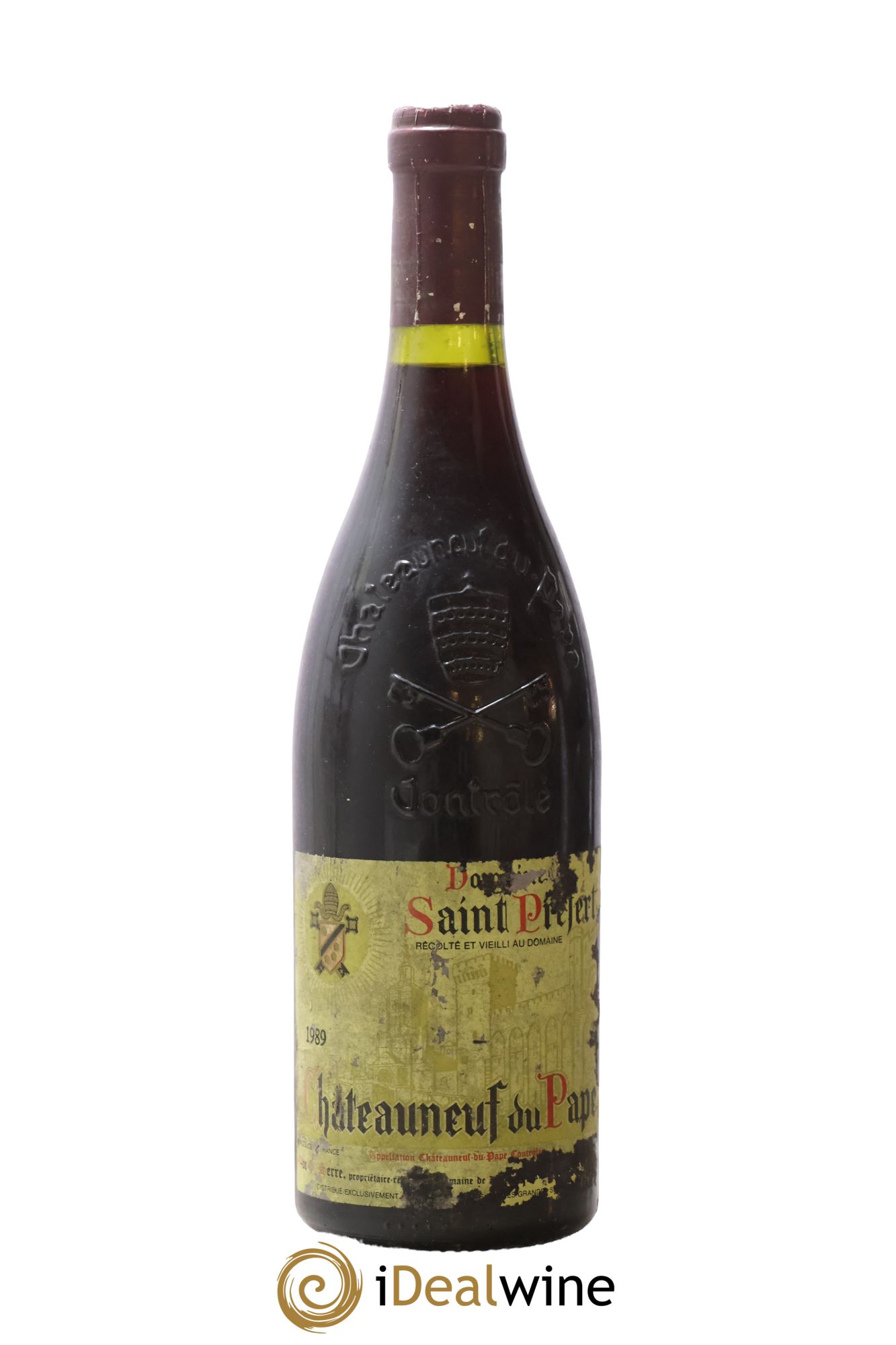 Châteauneuf-du-Pape Domaine Saint-Préfert 1989 - Lot de 1 bouteille - 0