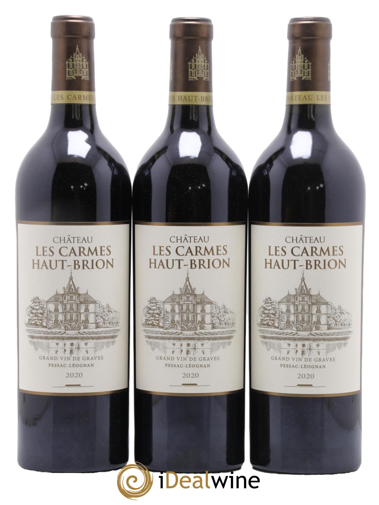 Château Les Carmes Haut-Brion 2020 - Lot de 6 bouteilles - 1