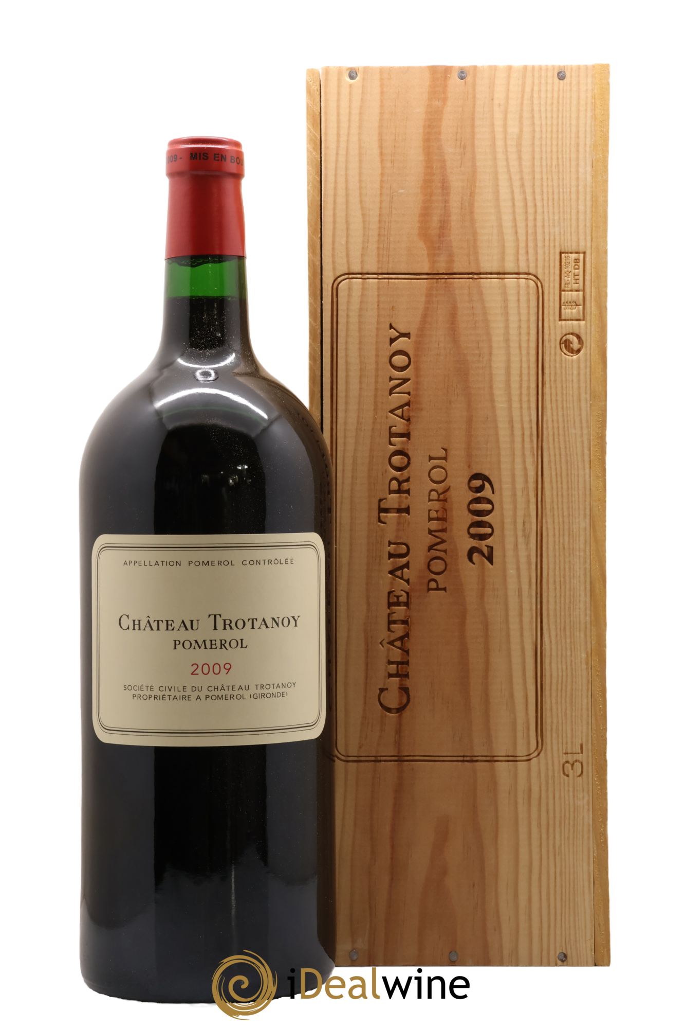 Château Trotanoy 2009 - Lot de 1 double magnum - 0