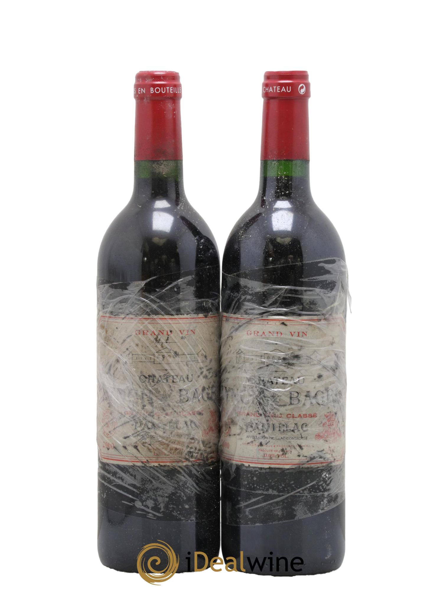 Château Lynch Bages 5ème Grand Cru Classé 2000 - Posten von 2 Flaschen - 0