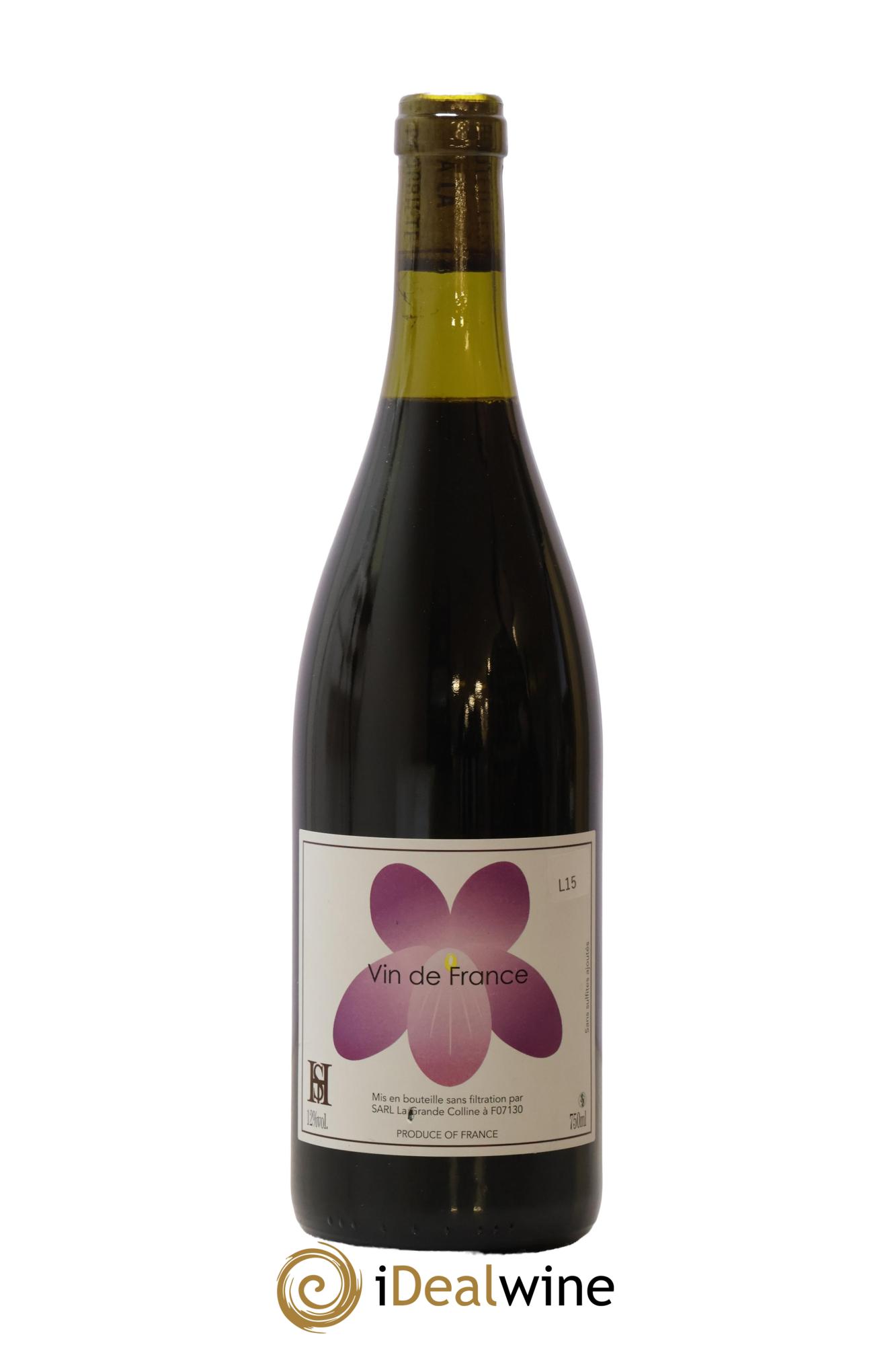 Vin de France (Ex Saint-Joseph) Hirotake Ooka - Domaine La Grande Colline 2015 - Lot de 1 bouteille - 0