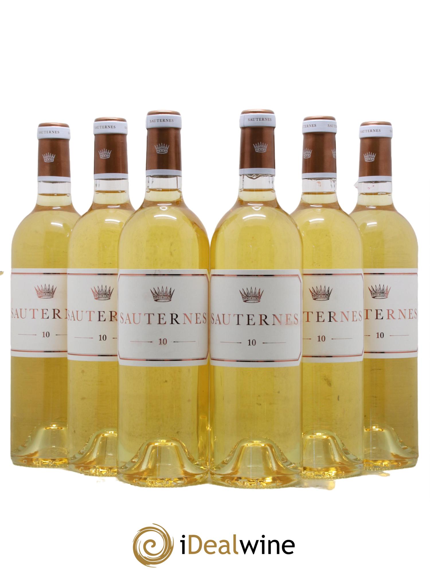 Sauternes Numero 10 de Yquem - Lot de 6 bouteilles - 0