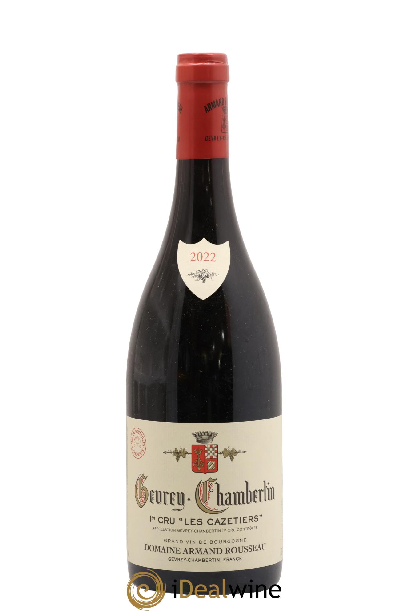 Gevrey-Chambertin 1er Cru Les Cazetiers Armand Rousseau (Domaine) 2022 - Lot de 1 bouteille - 0