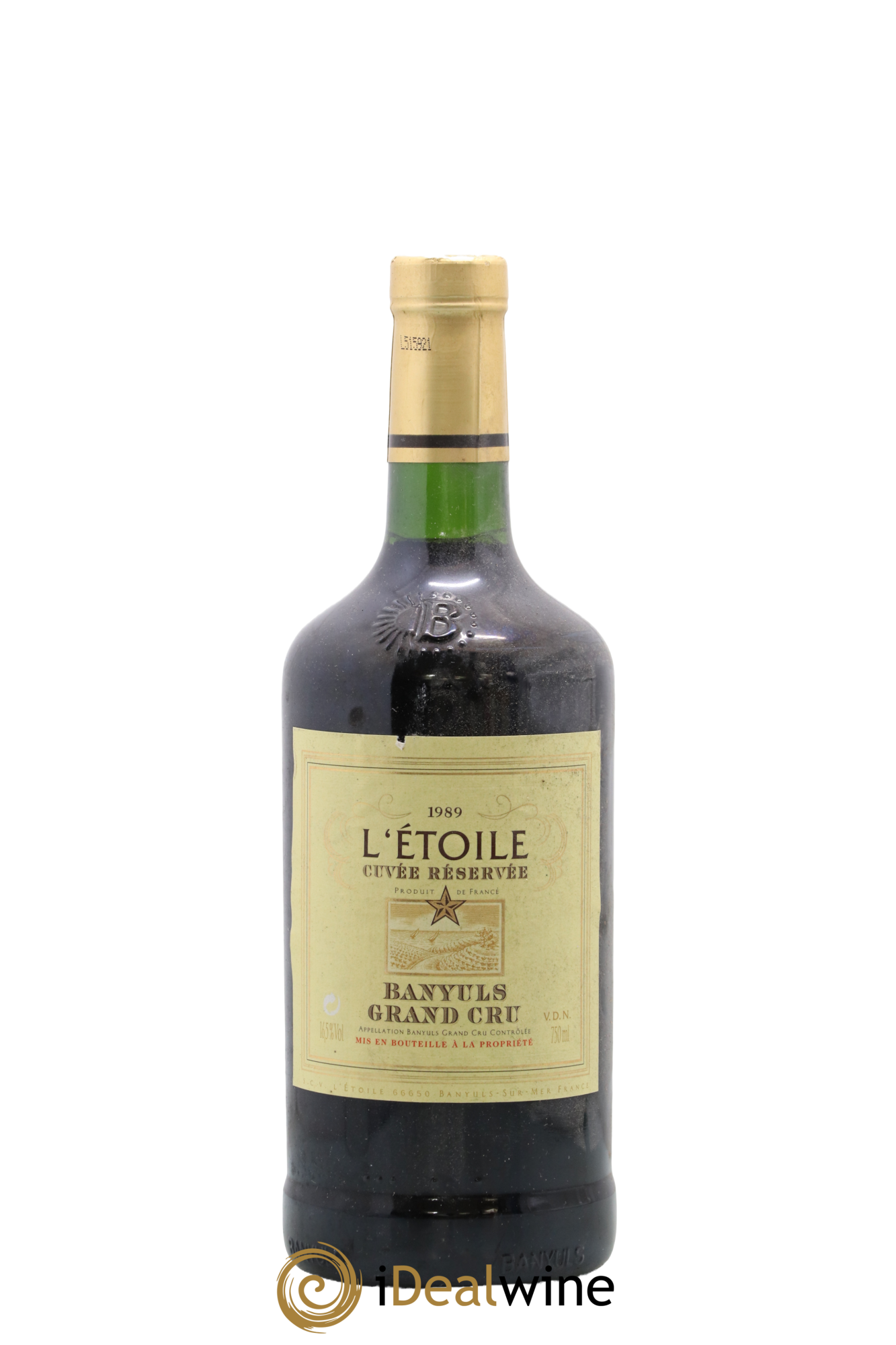 Banyuls Grand Cru Cuvée Réservée L'Etoile 1989 - Lot de 1 bouteille - 0
