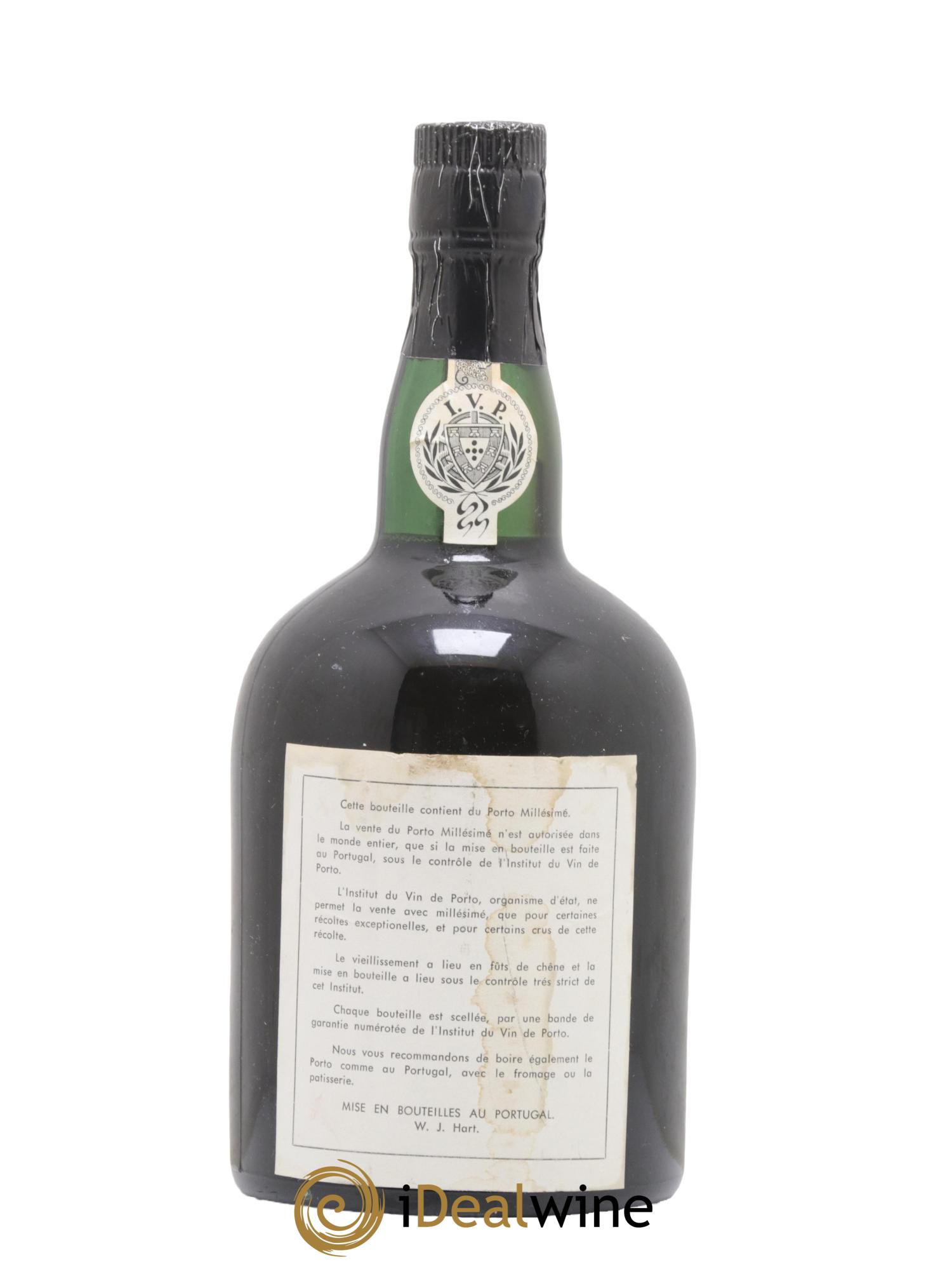 Porto J Hart Vintage 1944 - Lot de 1 bouteille - 1