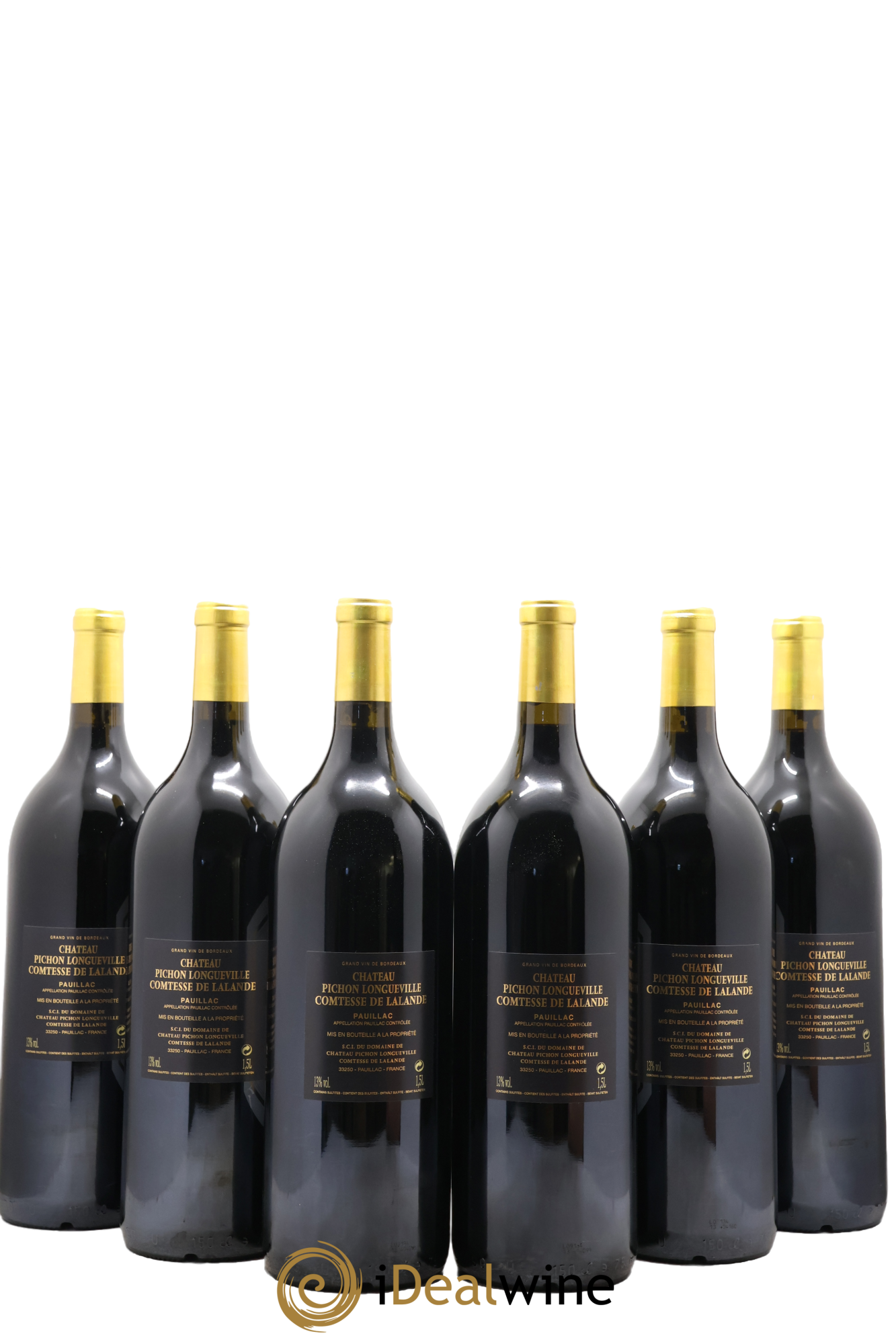 Château Pichon Longueville Comtesse de Lalande 2ème Grand Cru Classé 2009 - Lot de 6 magnums - 1