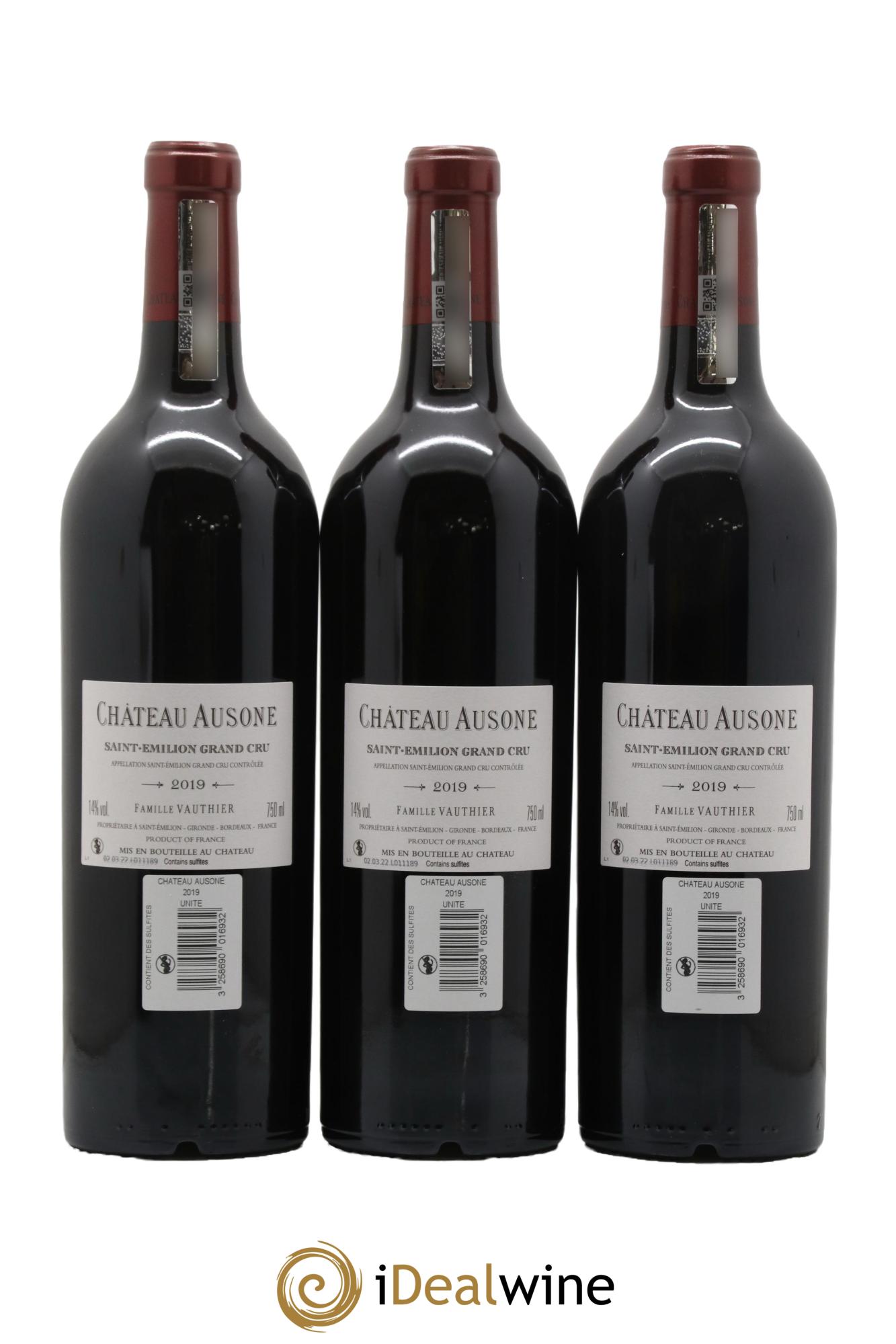 Château Ausone 1er Grand Cru Classé A 2019 - Lotto di 6 bottiglie - 4