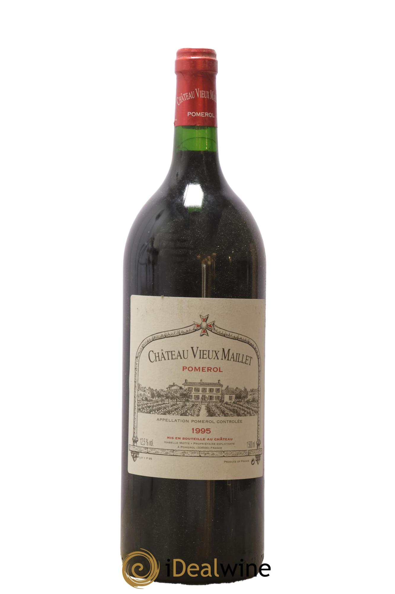 Château Vieux Maillet 1995 - Lot of 1 magnum - 0