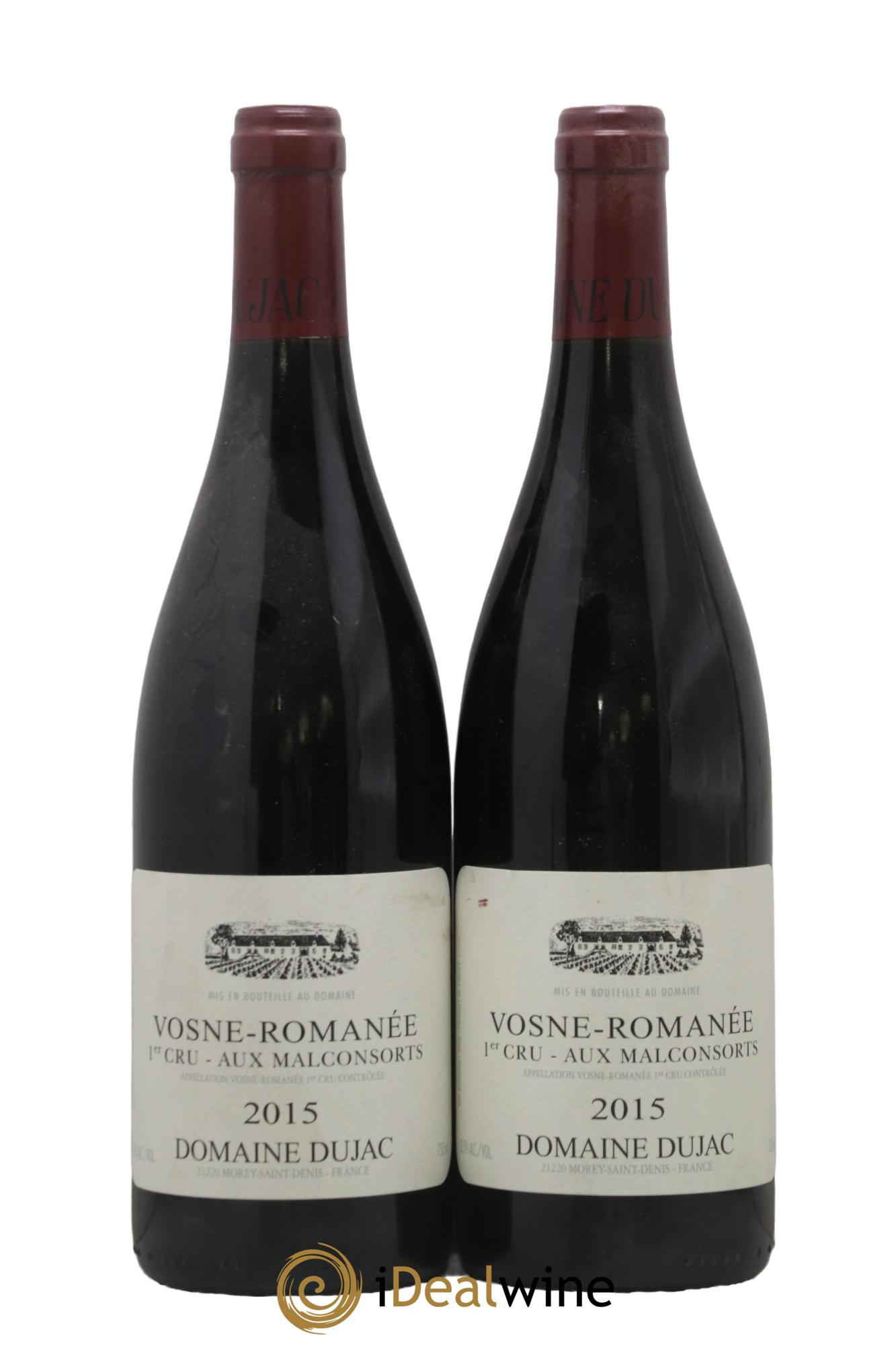 Vosne-Romanée 1er Cru Aux Malconsorts Dujac (Domaine) 2015 - Lot de 2 bouteilles - 0