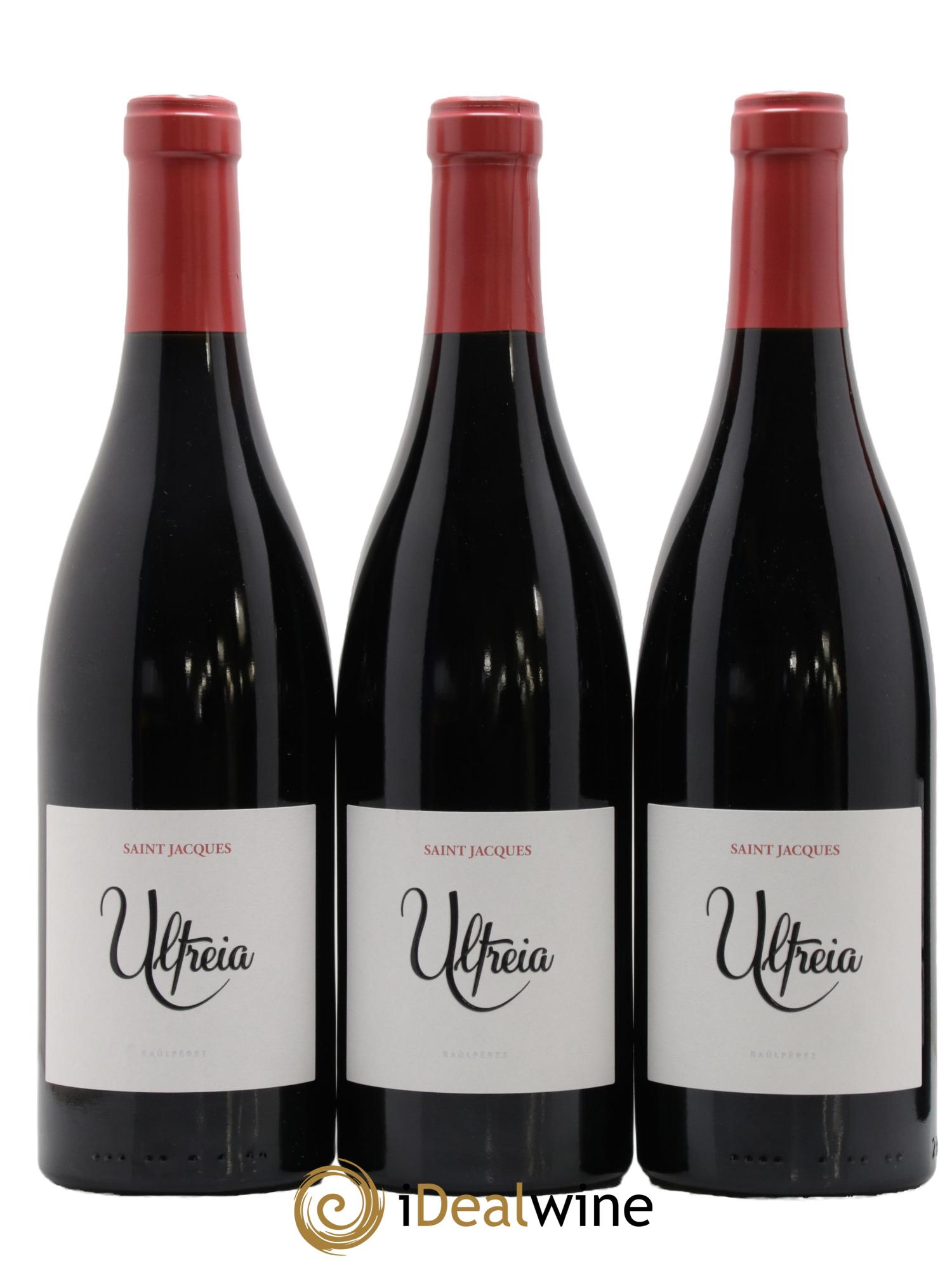 Bierzo DO Saint-Jacques Ultreia Raul Perez 2020 - Lot de 3 bouteilles - 0