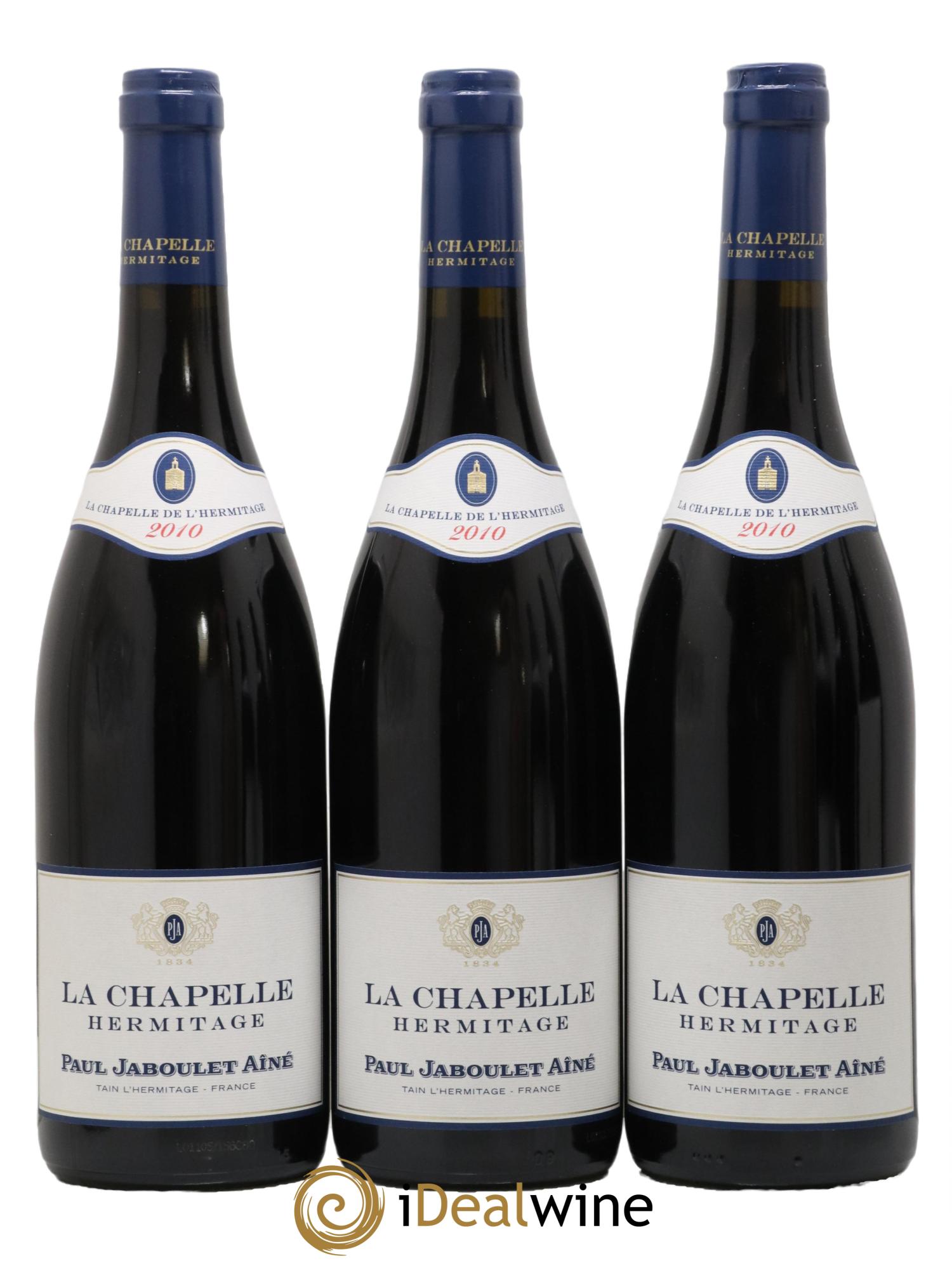 Hermitage La Chapelle Paul Jaboulet Ainé  2010 - Lot de 6 bouteilles - 1