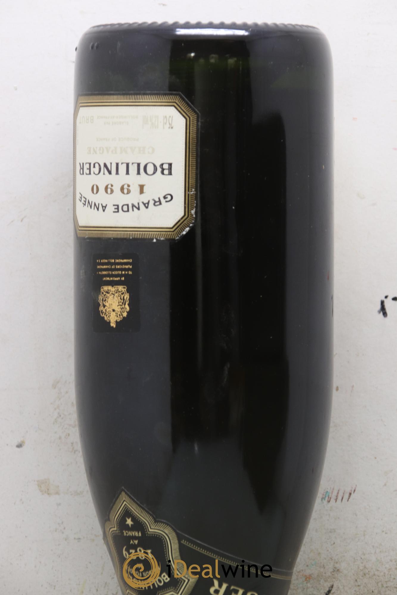 La Grande Année Brut Bollinger 1990 - Lot of 3 bottles - 3