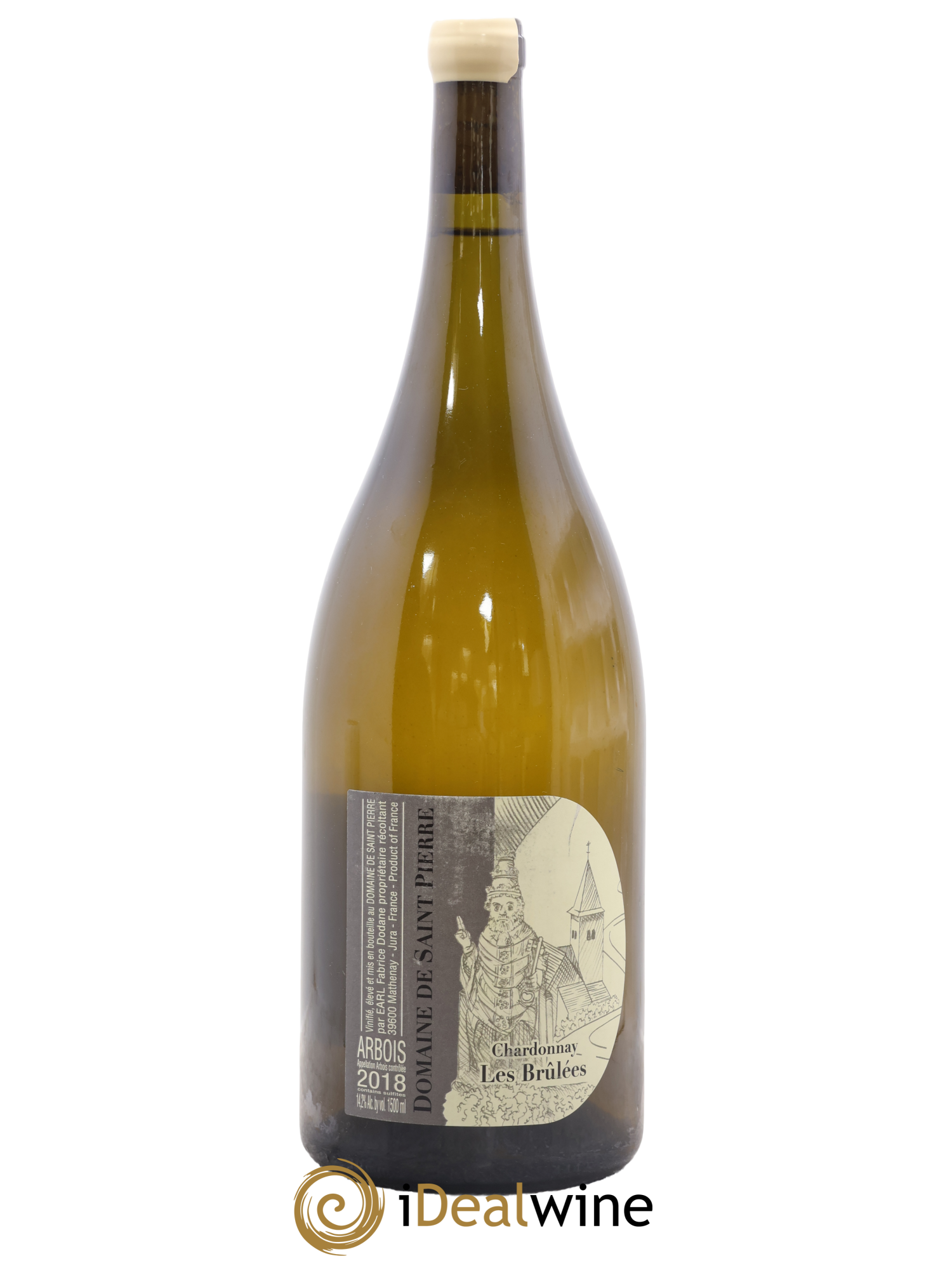 Arbois Chardonnay Les Brulées Saint-Pierre (Domaine) Fabrice Dodane 2018 - Lot de 1 magnum - 0