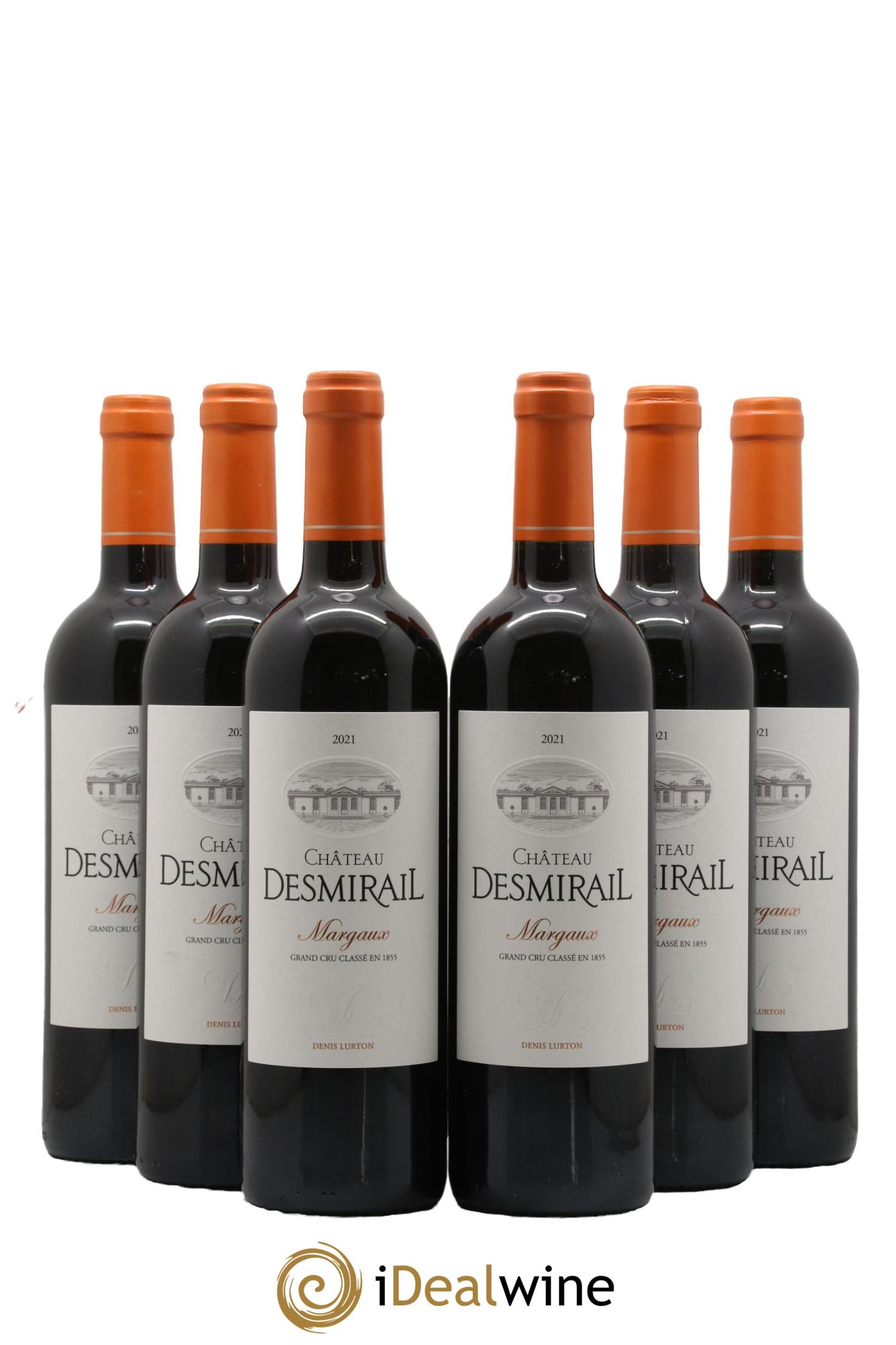 Château Desmirail 3ème Grand Cru Classé 2021 - Lot de 6 bouteilles - 0