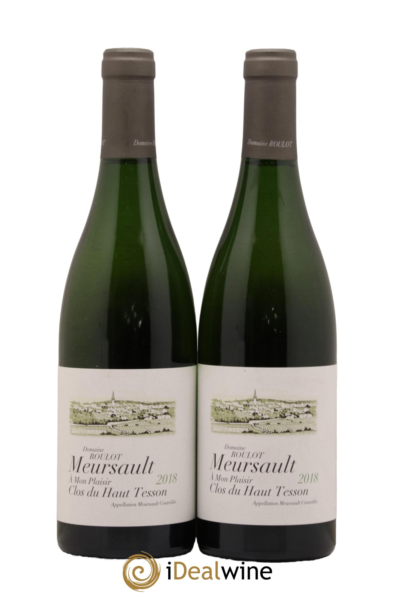 Meursault A mon plaisir Clos du Haut Tesson Roulot (Domaine) 2018 - Lot de 2 bouteilles - 0
