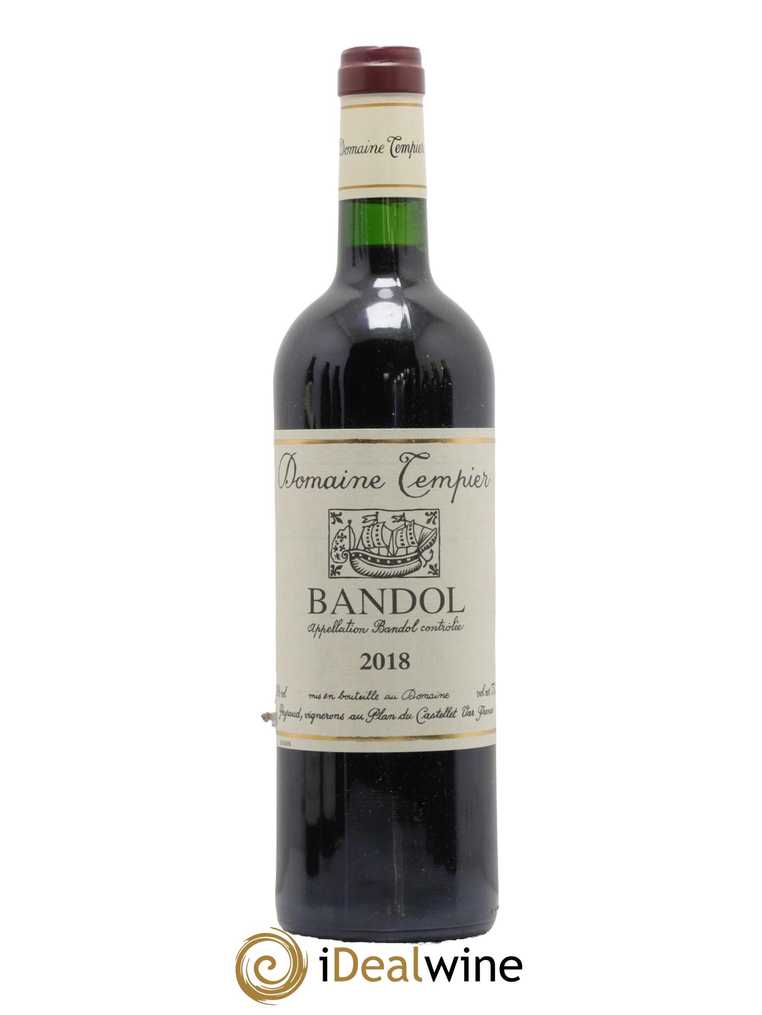 Bandol Domaine Tempier Famille Peyraud 2018 - Lot de 1 bouteille - 0