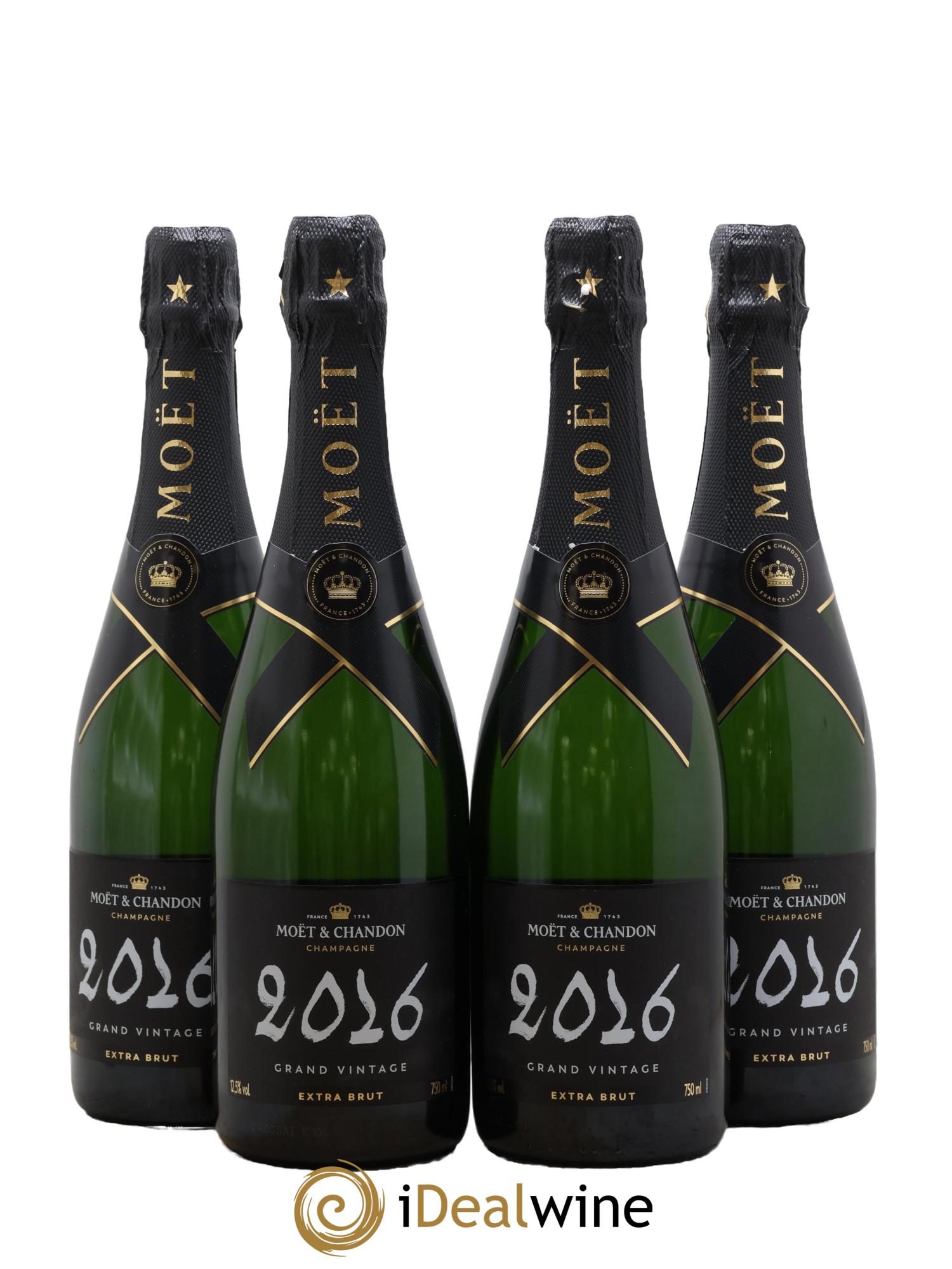 Grand Vintage Moët et Chandon 2016 - Posten von 4 Flaschen - 0