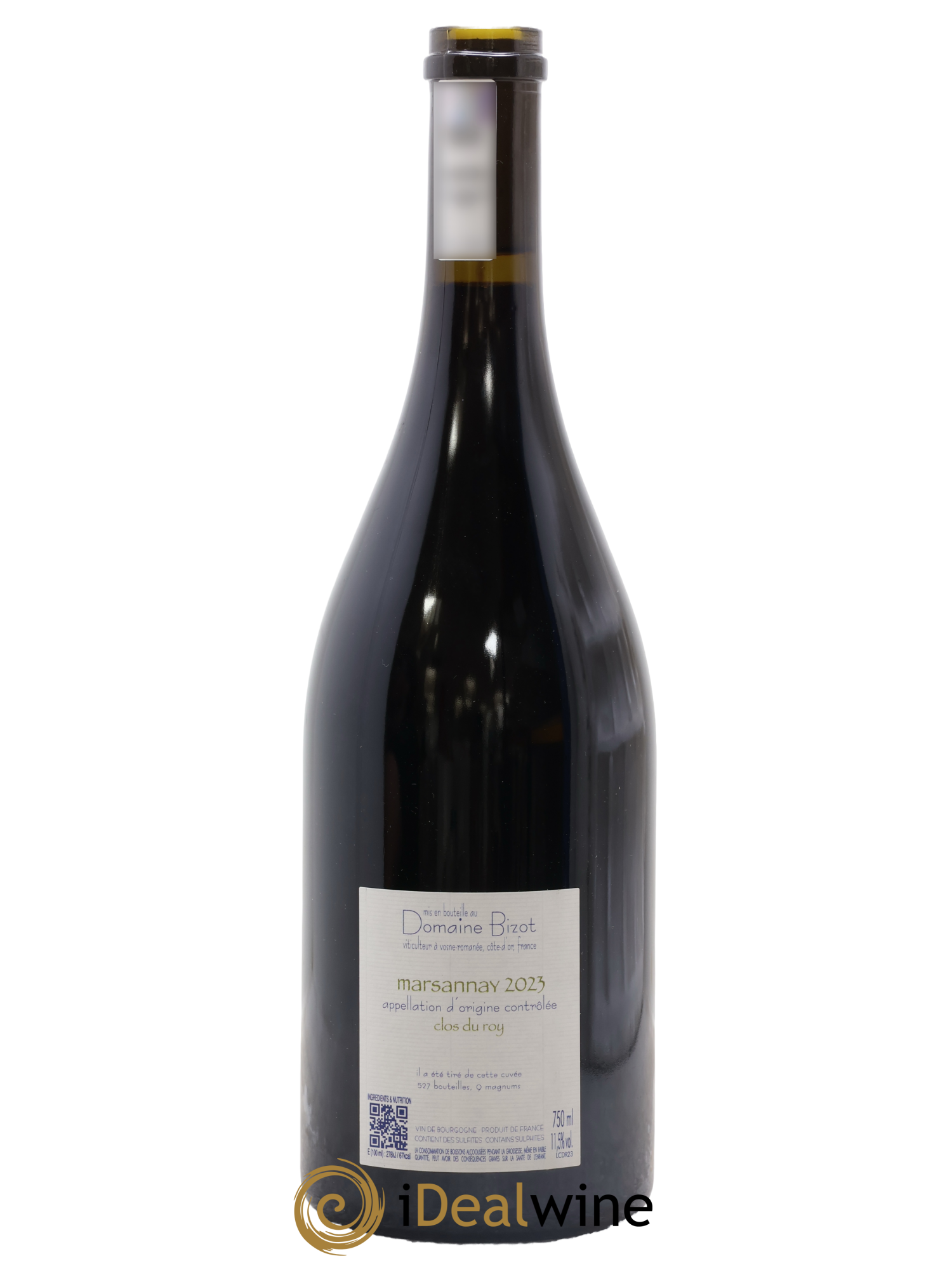 Marsannay Clos du Roy Bizot (Domaine) 2023 - Lot de 1 bouteille - 1