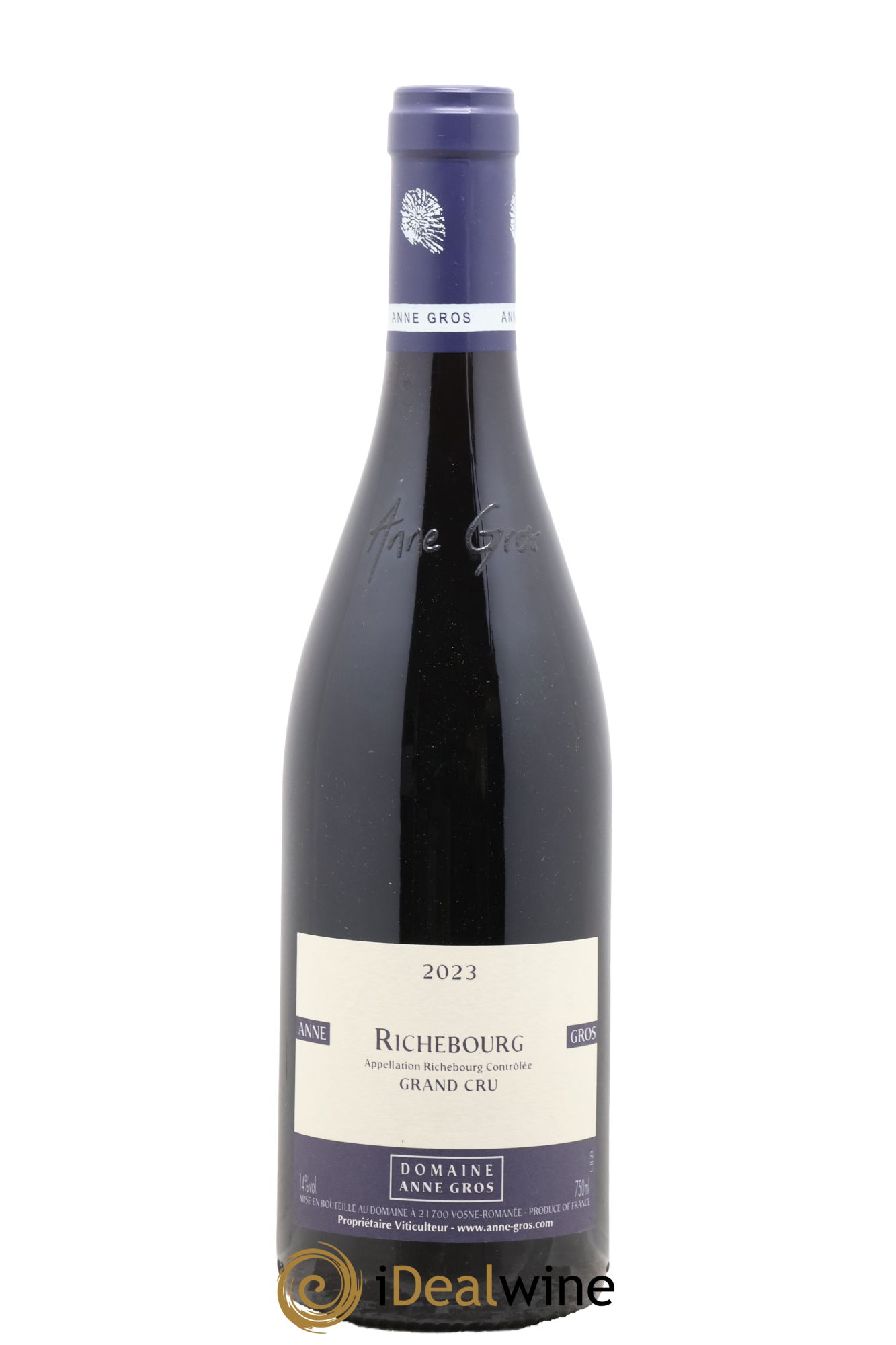 Richebourg Grand Cru Anne Gros 2023 - Lot of 1 bottle - 0