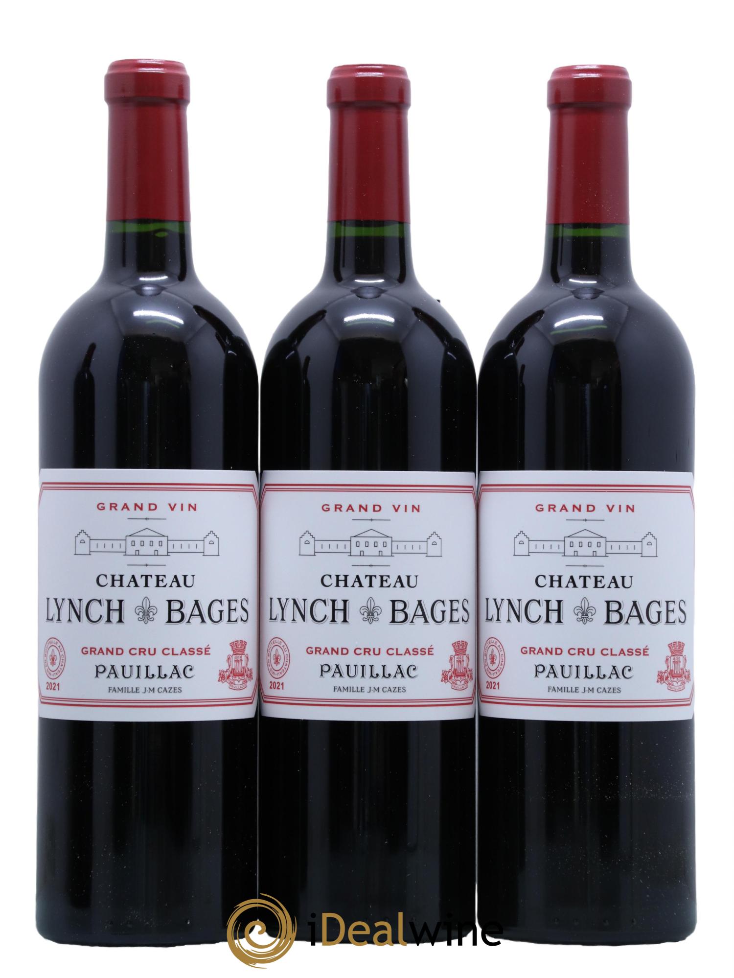 Château Lynch Bages 5ème Grand Cru Classé  2021 - Lot de 6 bouteilles - 1