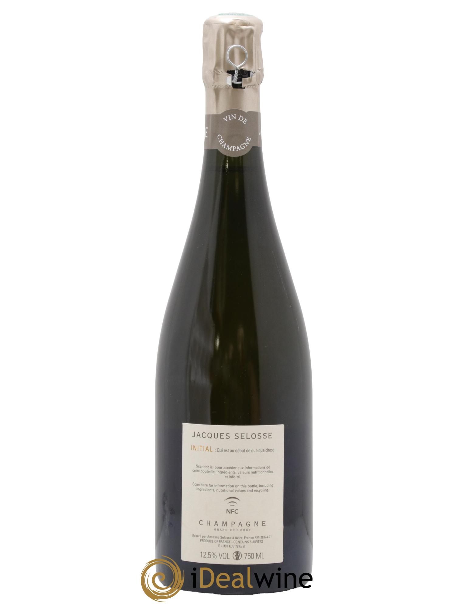 Initial Brut Jacques Selosse - Lot de 1 bouteille - 1
