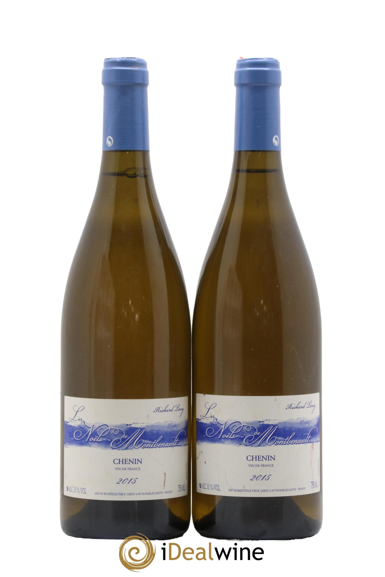 Vin de France Les Noëls de Montbenault Richard Leroy 2015 - Lot de 2 bouteilles - 0