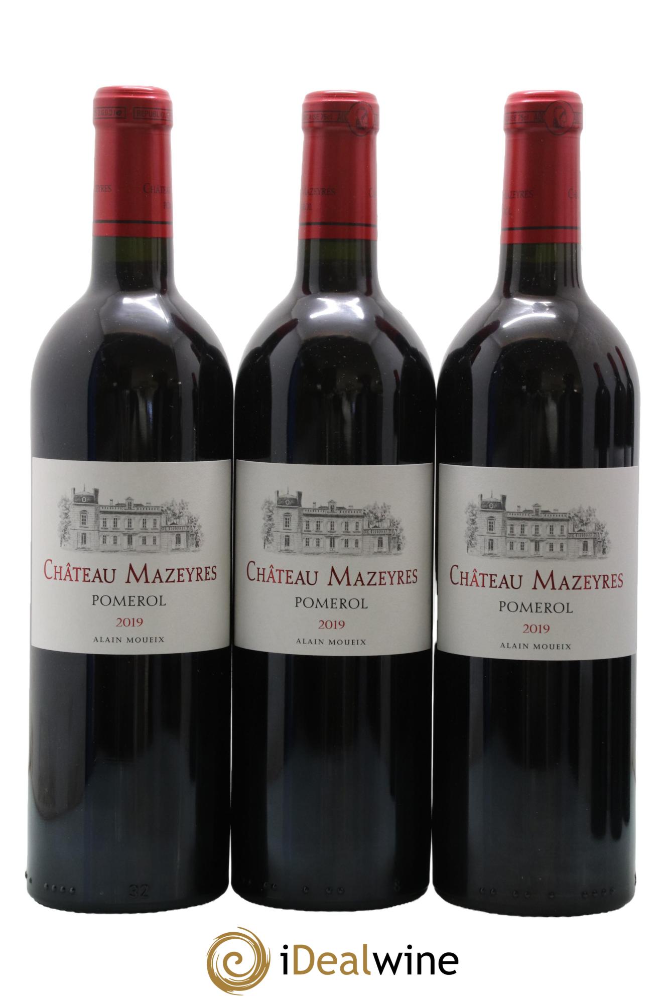 Château Mazeyres 2019 - Lot de 6 bouteilles - 1