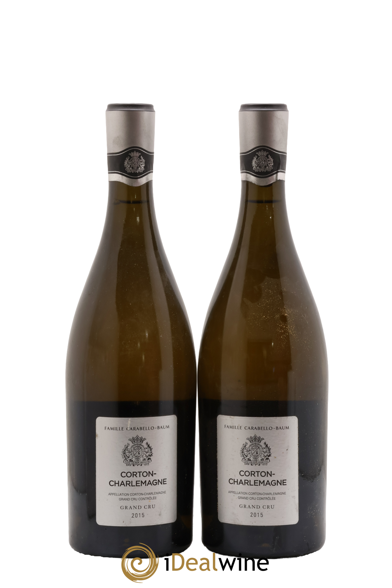 Corton-Charlemagne Grand Cru Château de Pommard Famille Carabello Baum 2015 - Posten von 2 Flaschen - 0