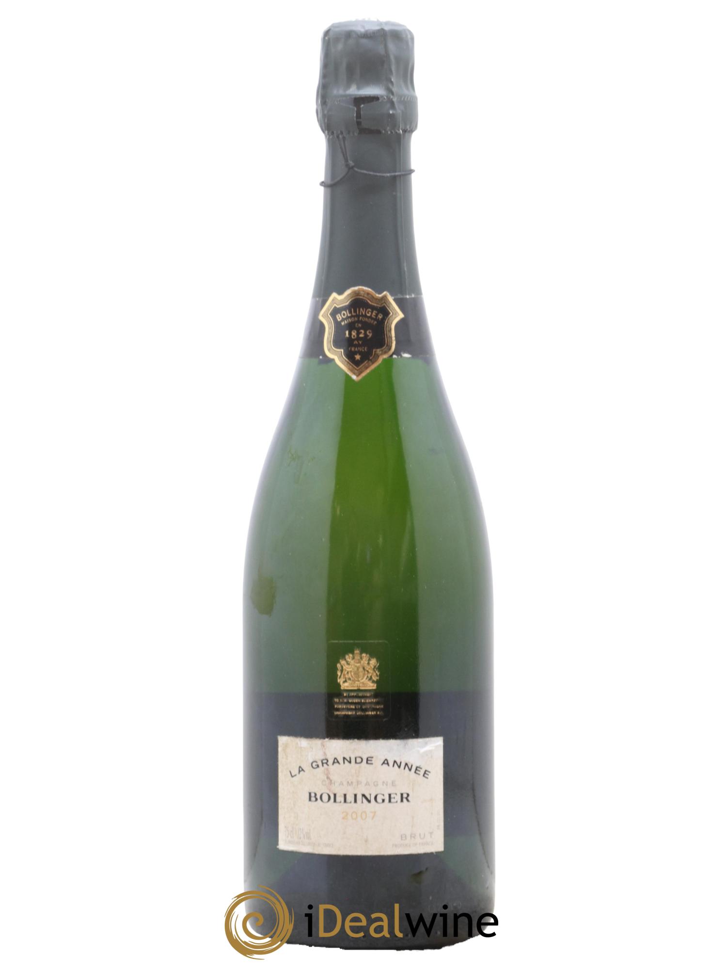 Grande Année Brut Bollinger 2007 - Lot of 1 bottle - 0