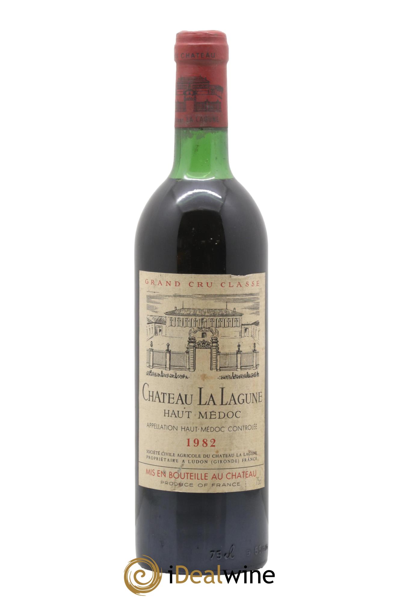 Château la Lagune 3ème Grand Cru Classé 1982 - Lot de 1 bouteille - 0