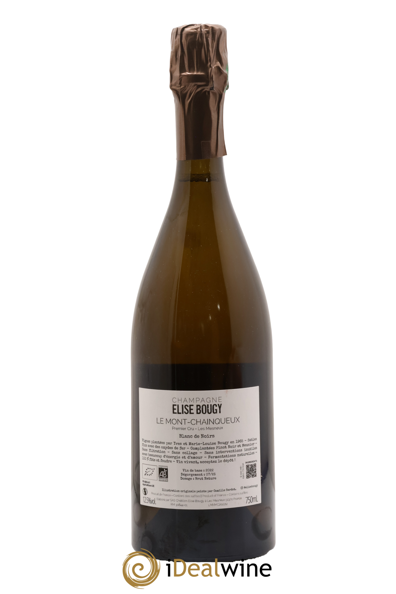 Les Mesneux Le Mont Chainqueux Elise Bougy - Posten von 1 Flasche - 1