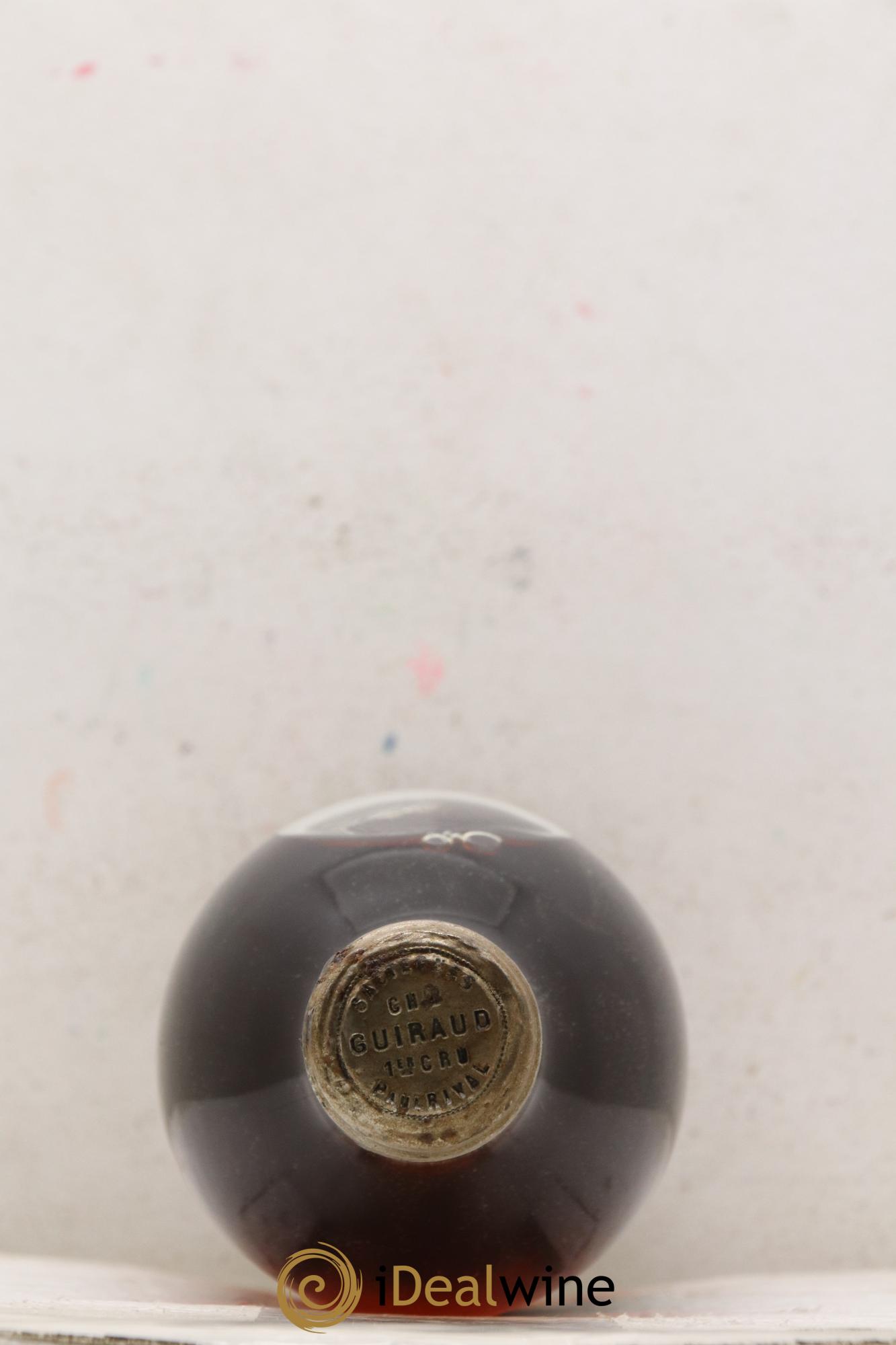 Château Guiraud 1er Grand Cru Classé  1964 - Lotto di 1 bottiglia - 1