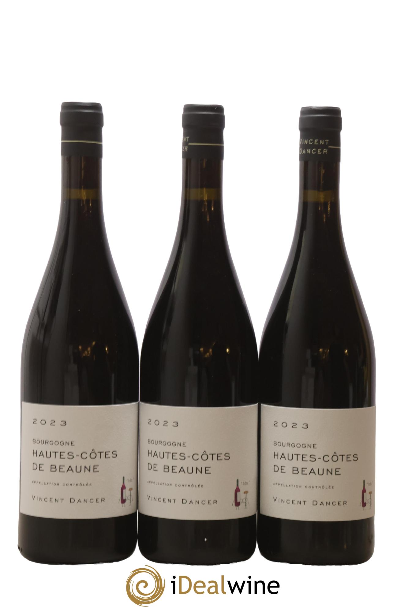 Hautes-Côtes de Beaune Vincent Dancer 2023 - Lot de 3 bouteilles - 0