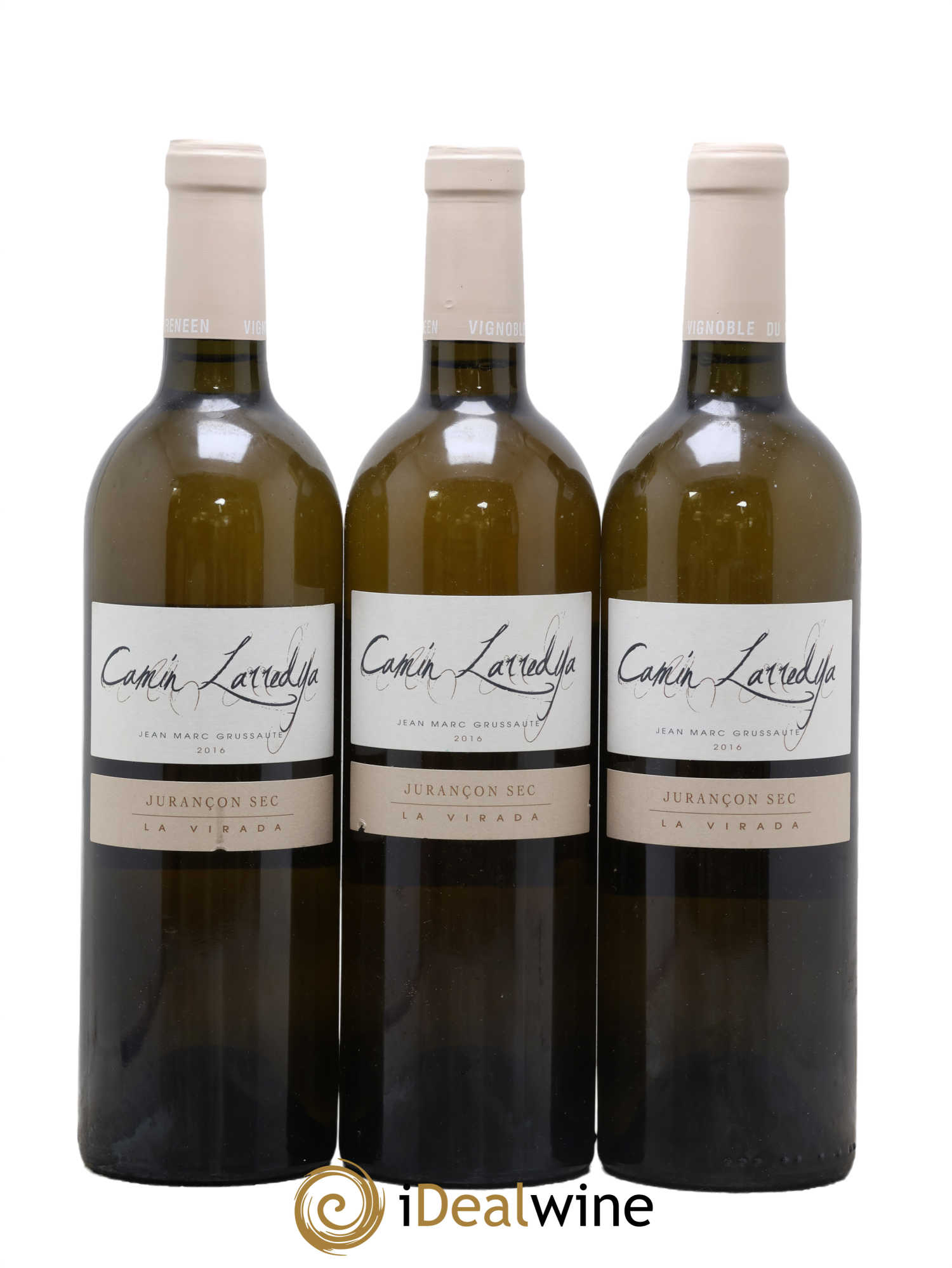 Jurançon Sec La Virada Camin Larredya 2016 - Lot de 3 bouteilles - 0