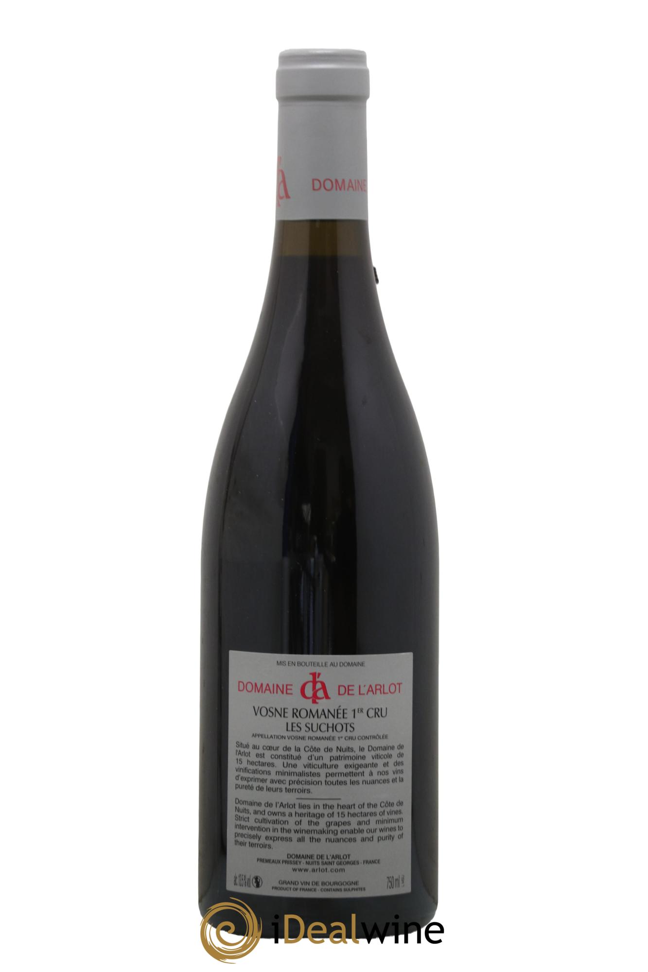 Vosne-Romanée 1er Cru Les Suchots Domaine de l'Arlot 2016 - Lotto di 1 bottiglia - 1