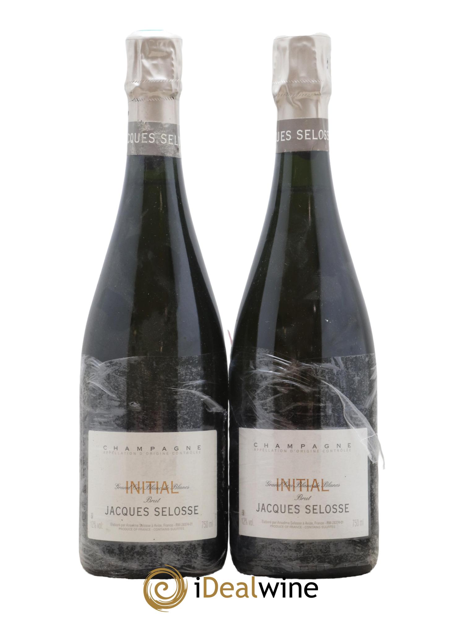 Initial Brut Jacques Selosse - Lot de 2 bouteilles - 0