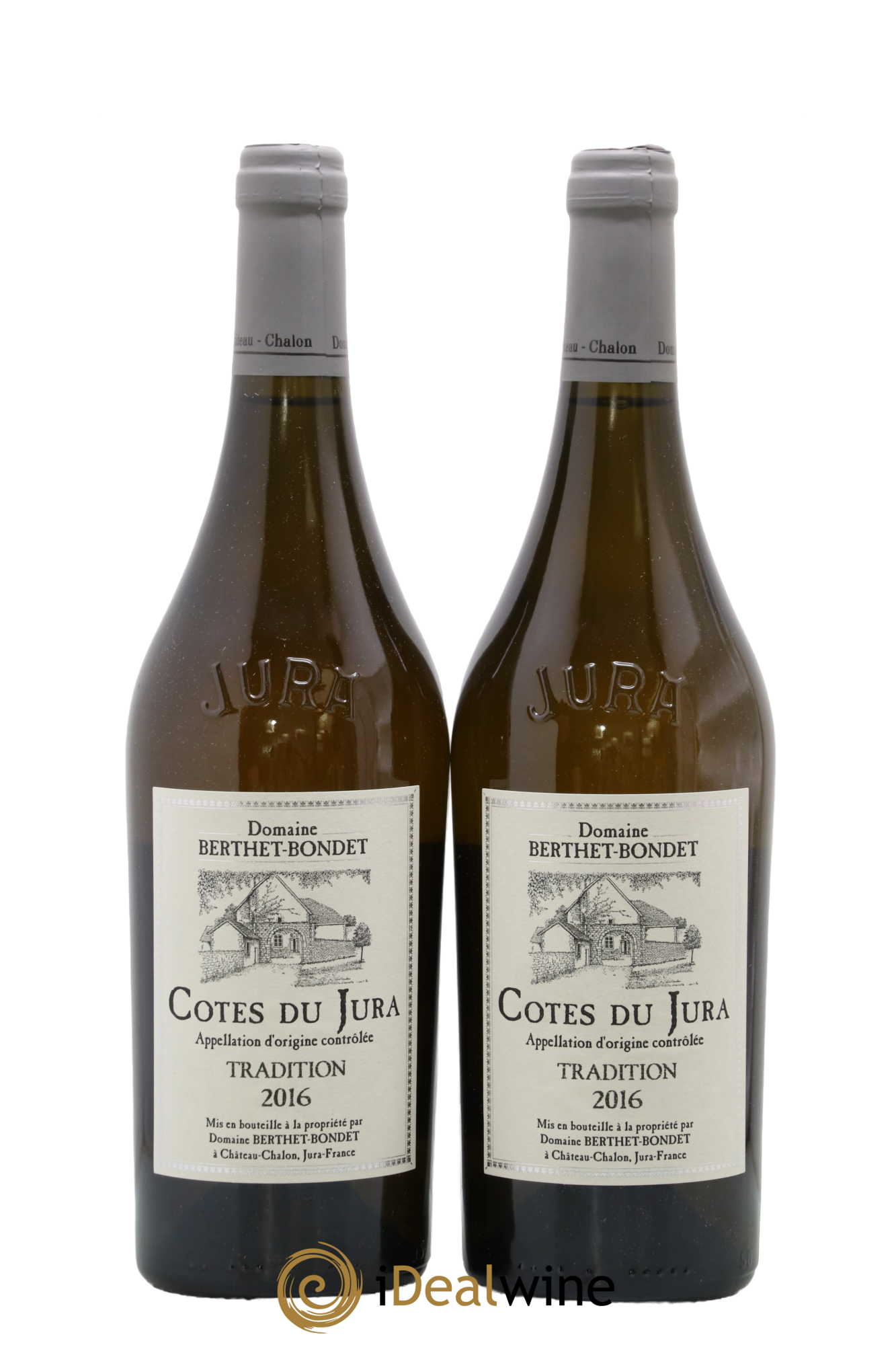 Côtes du Jura Tradition Berthet-Bondet 2016 - Posten von 2 Flaschen - 0