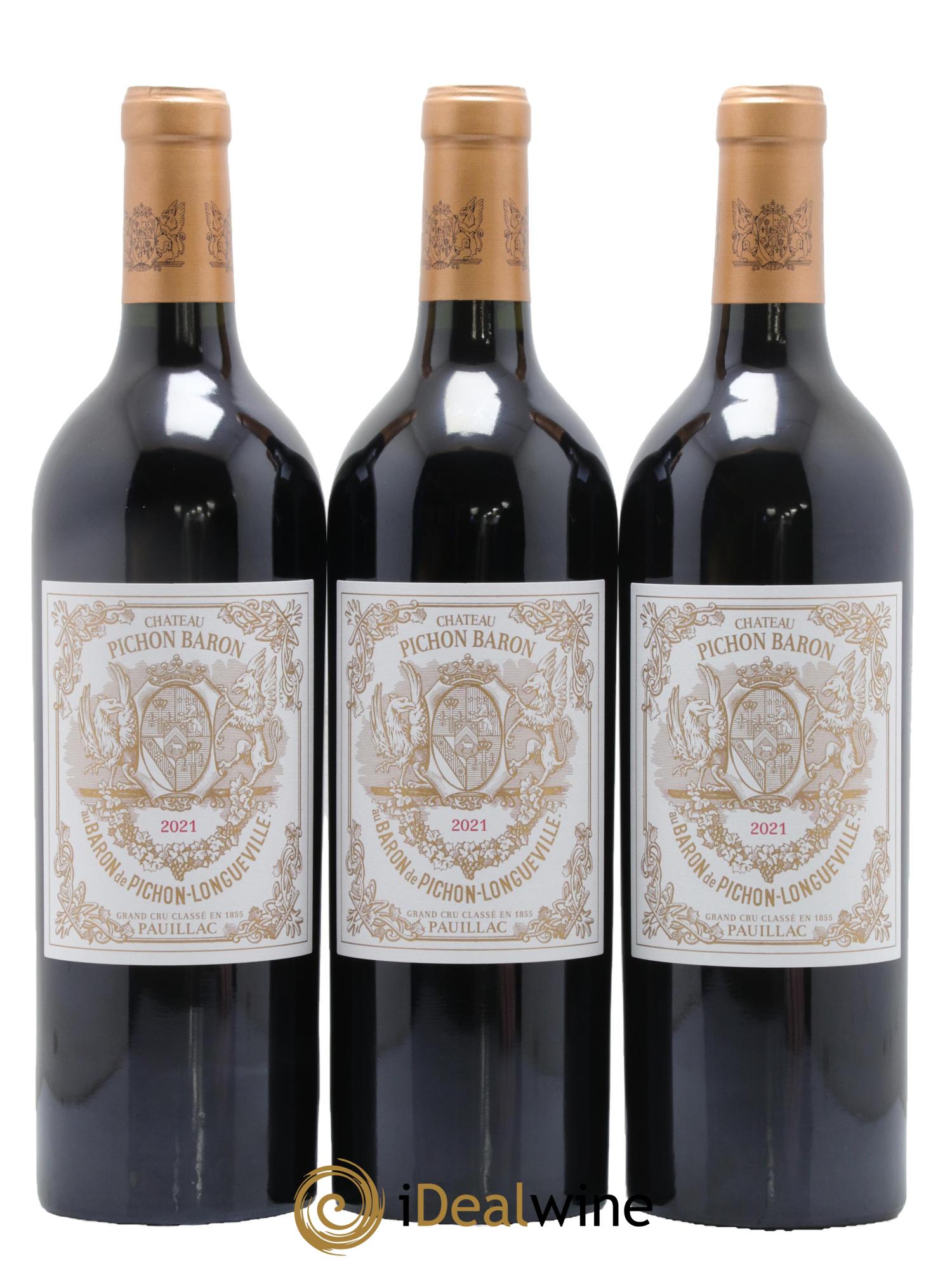 Pichon Longueville Baron 2ème Grand Cru Classé 2021 - Lot de 6 bouteilles - 1