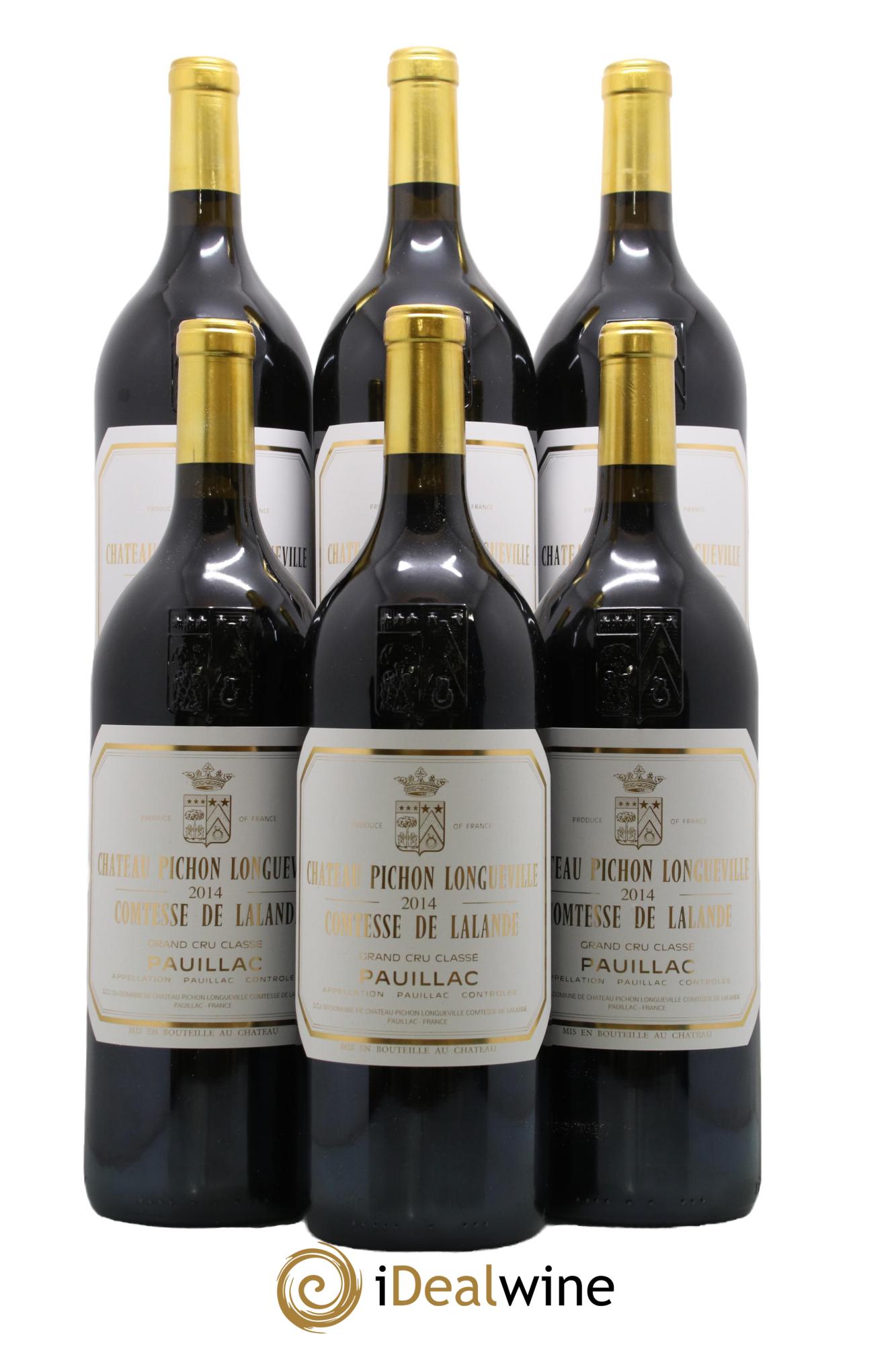 Château Pichon Longueville Comtesse de Lalande 2ème Grand Cru Classé 2014 - Posten von 6 Magnum - 0