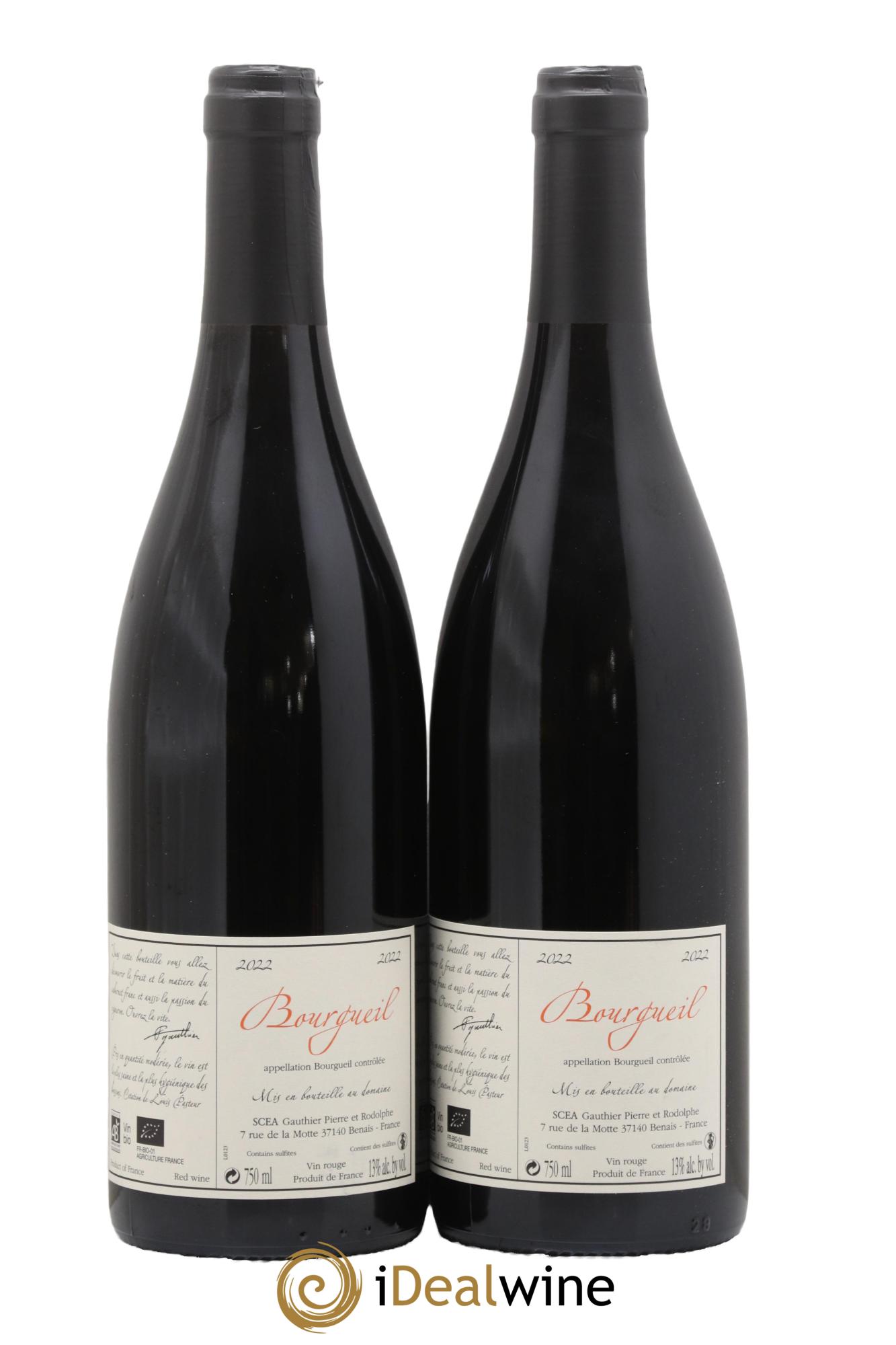 Bourgueil Jour de Soif Domaine du Bel Air 2022 - Posten von 2 Flaschen - 1