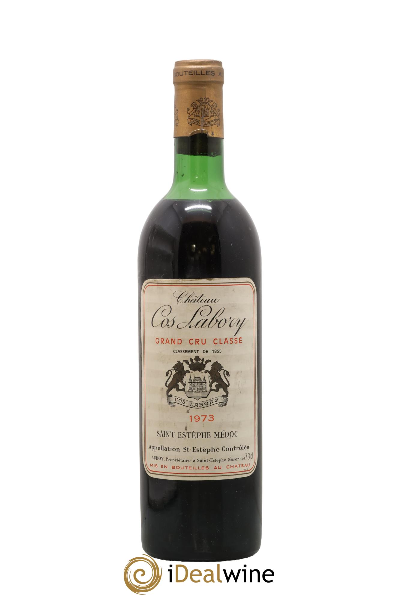 Château Cos Labory 5ème Grand Cru Classé 1973 - Lot of 1 bottle - 0