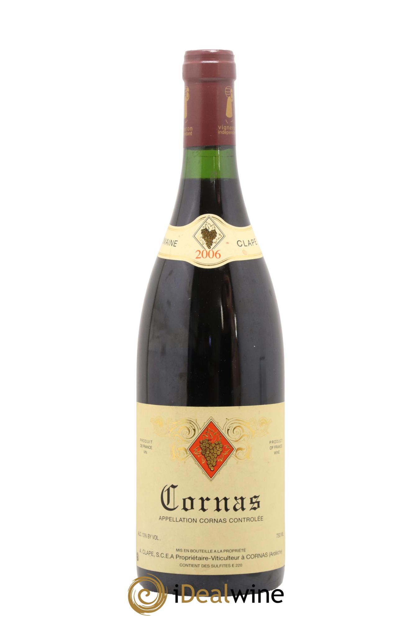 Cornas Auguste Clape 2006 - Lot of 1 bottle - 0