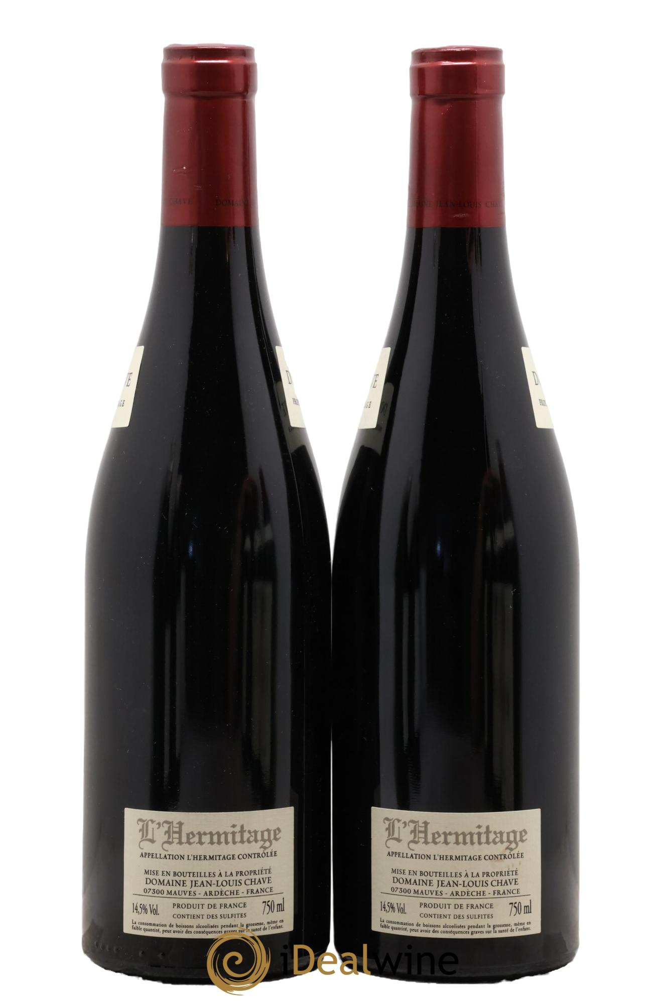 Hermitage Jean-Louis Chave 2015 - Lot de 2 bouteilles - 1