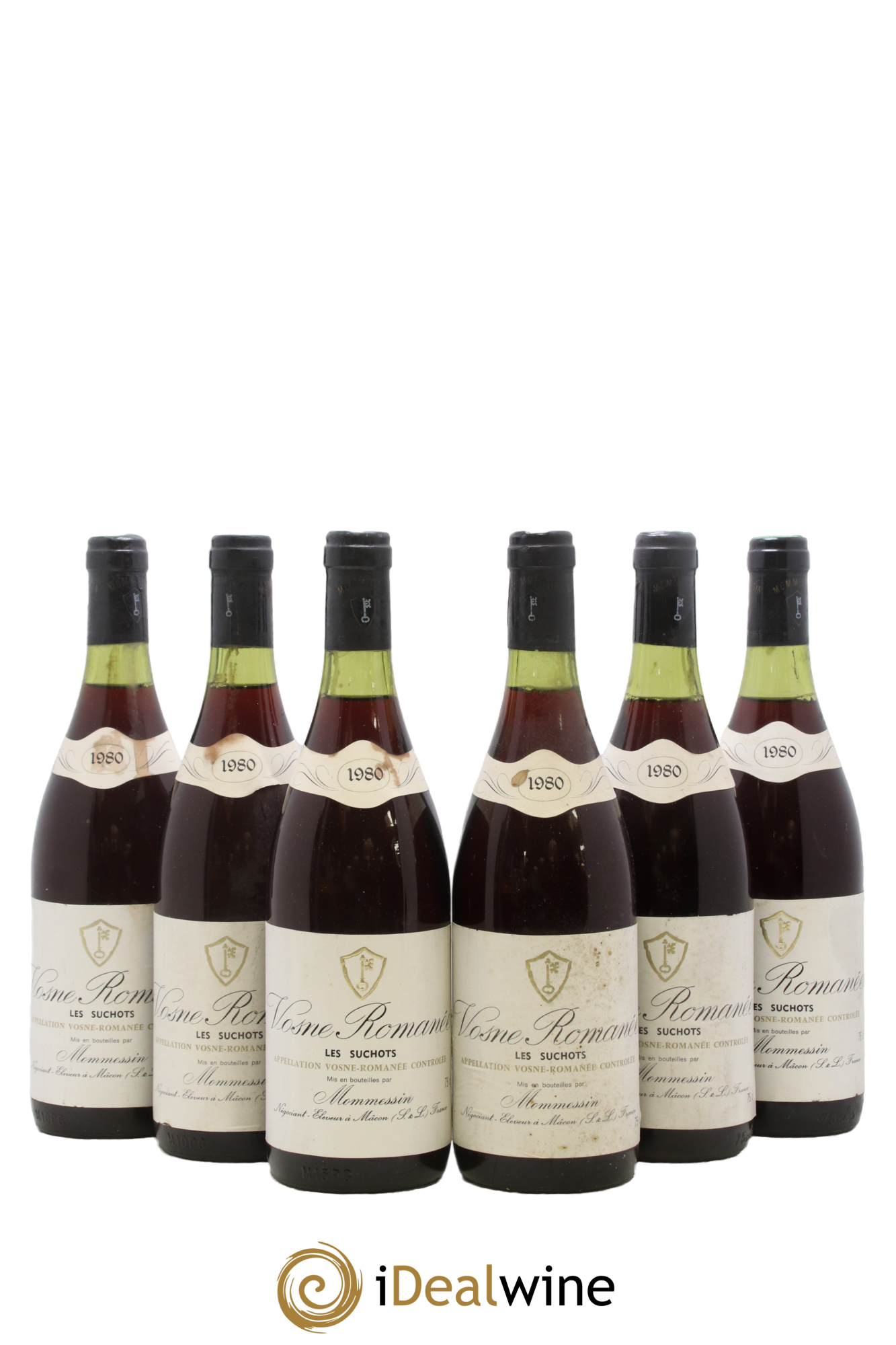Vosne-Romanée Les Suchots Mommessin 1980 - Posten von 6 Flaschen - 0