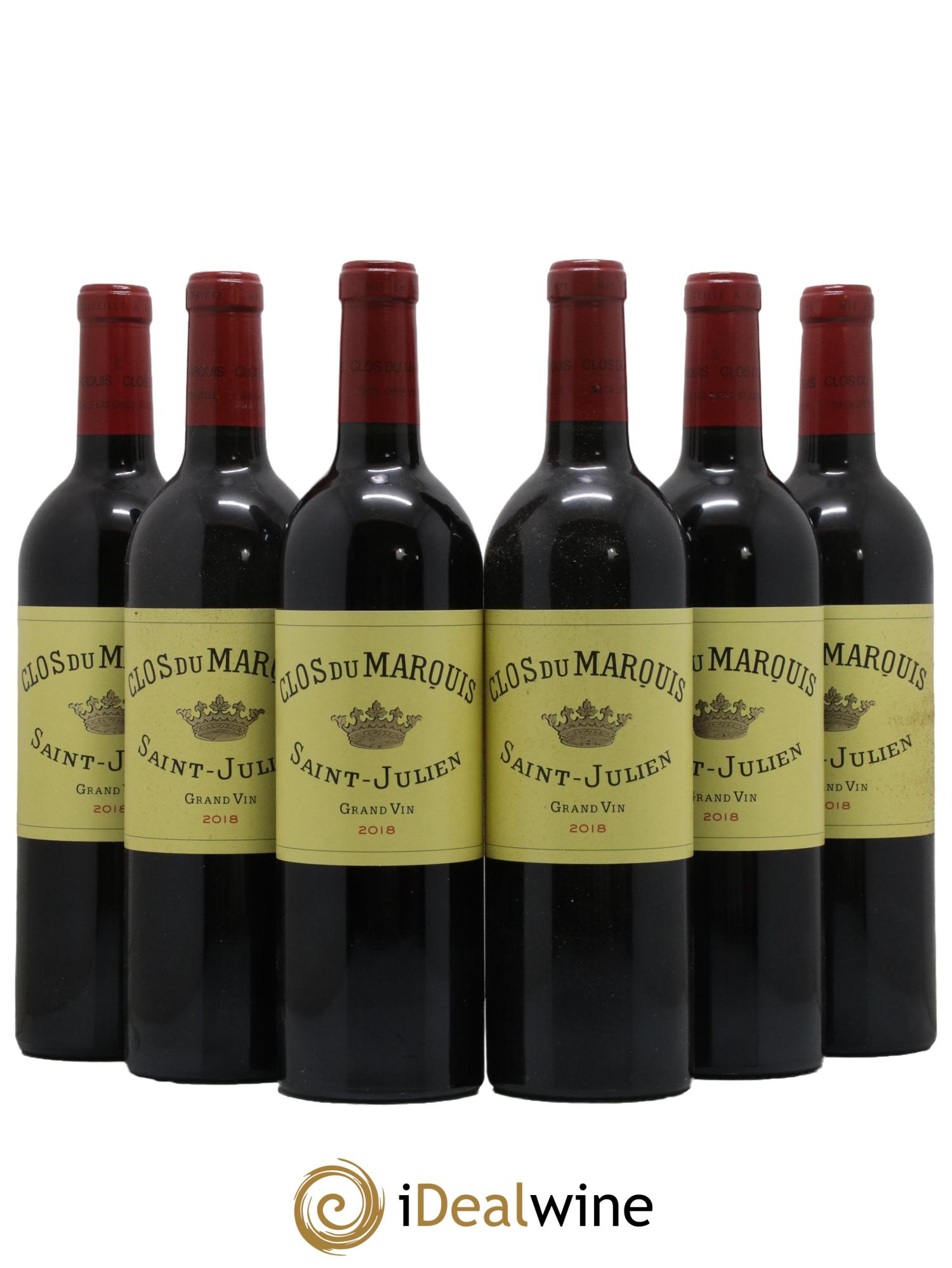 Clos du Marquis 2018 - Lot de 6 bouteilles - 0