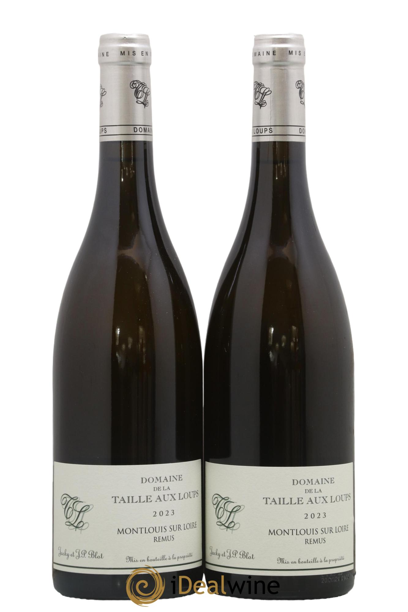 Montlouis-sur-Loire Rémus La Taille aux Loups - Jacky Blot 2023 - Lot de 2 bouteilles - 0